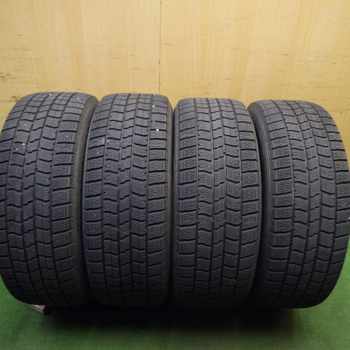 バリ溝!22年!キレイ!9.5分★スタッドレス 235/50R18 グッドイヤー アイスナビ7 VELVA SPORTZ ヴェルヴァ 18インチ PCD114.3/5H★5040805Hス
