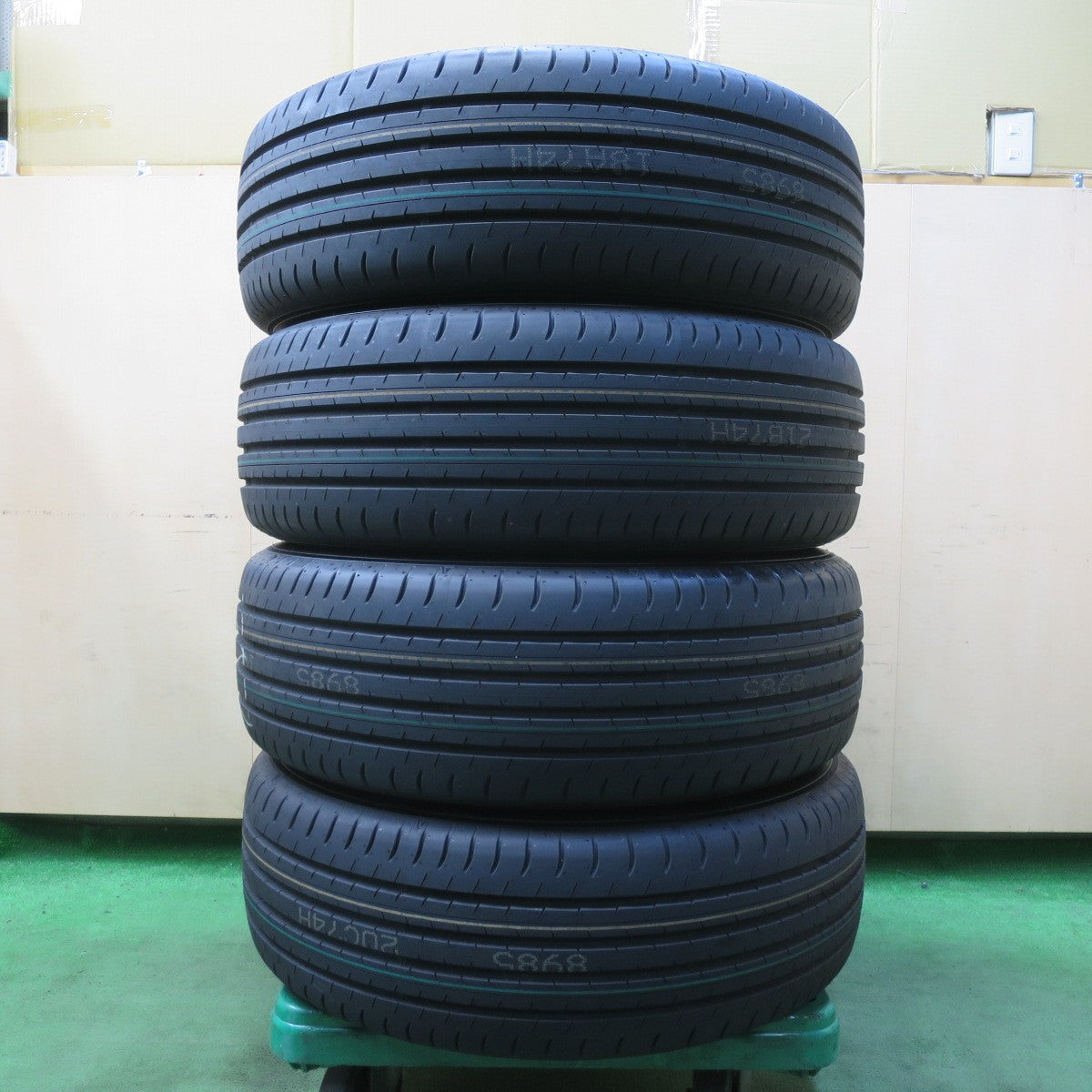新車外し!25年★トヨタ 40系 アルファード ヴェルファイア Zプレミア 純正 225/55R19 ダンロップ SPスポーツマックス 060 19インチ PCD120/5H★5042805イノ