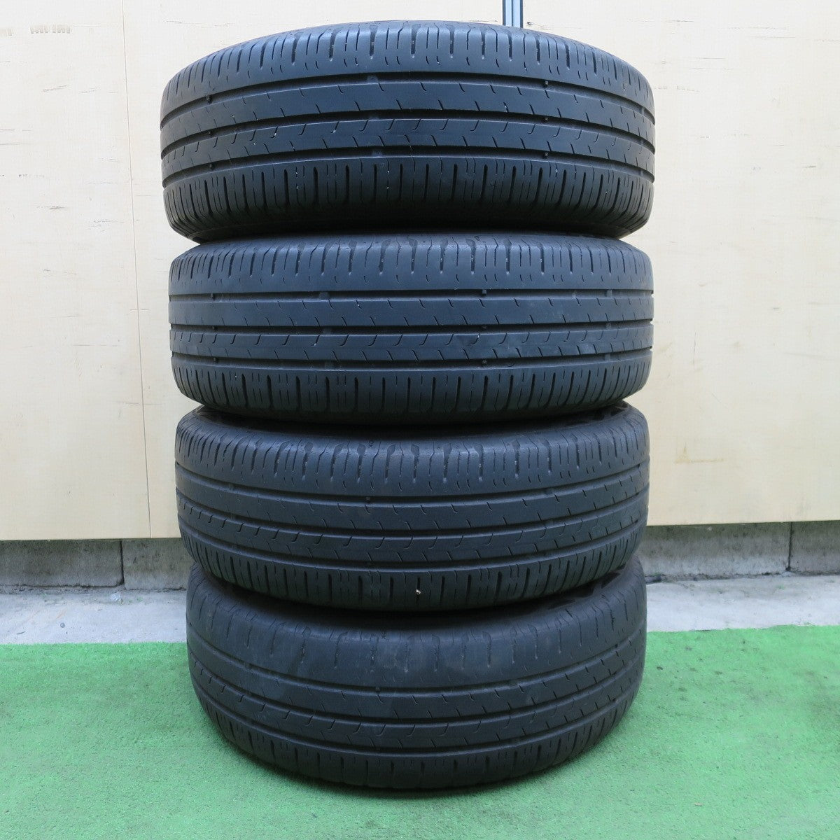 4本価格★フィアット 500 等 175/65R14 コンチネンタル エココンタクト6 スチール 14インチ PCD98/4H★6031402ナノ