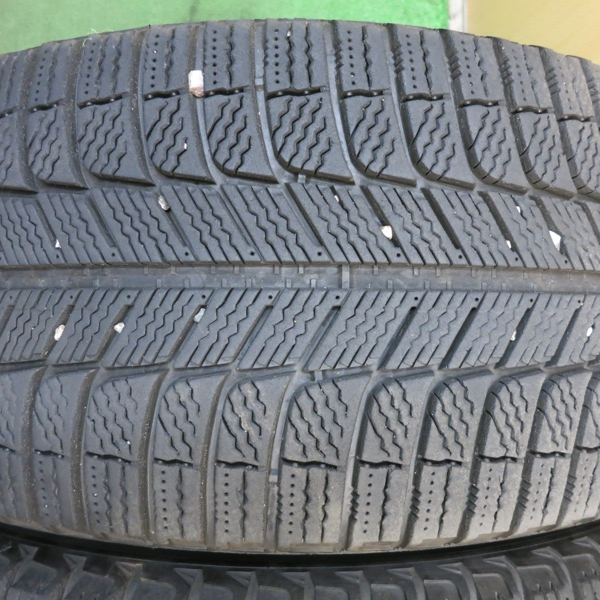 バリ溝 綺麗 8.5分★ジャガー 等 EUROTECH 245/45R18 スタッドレス ミシュラン X-ICE3+ ユーロテック PCD108/5H★4020903KKス
