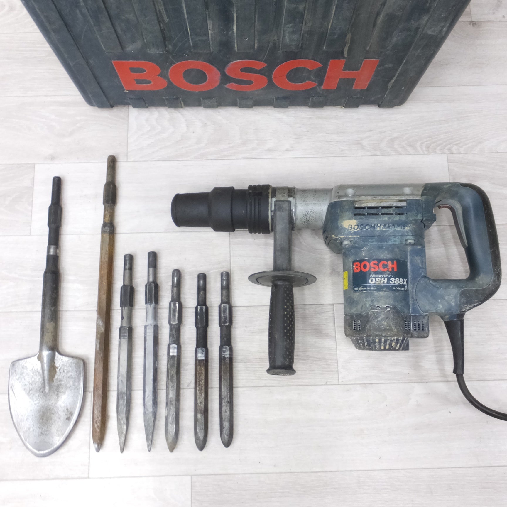 送料無料] 付属品多数◇ボッシュ BOSCH はつりハンマー GSH388X 電動 