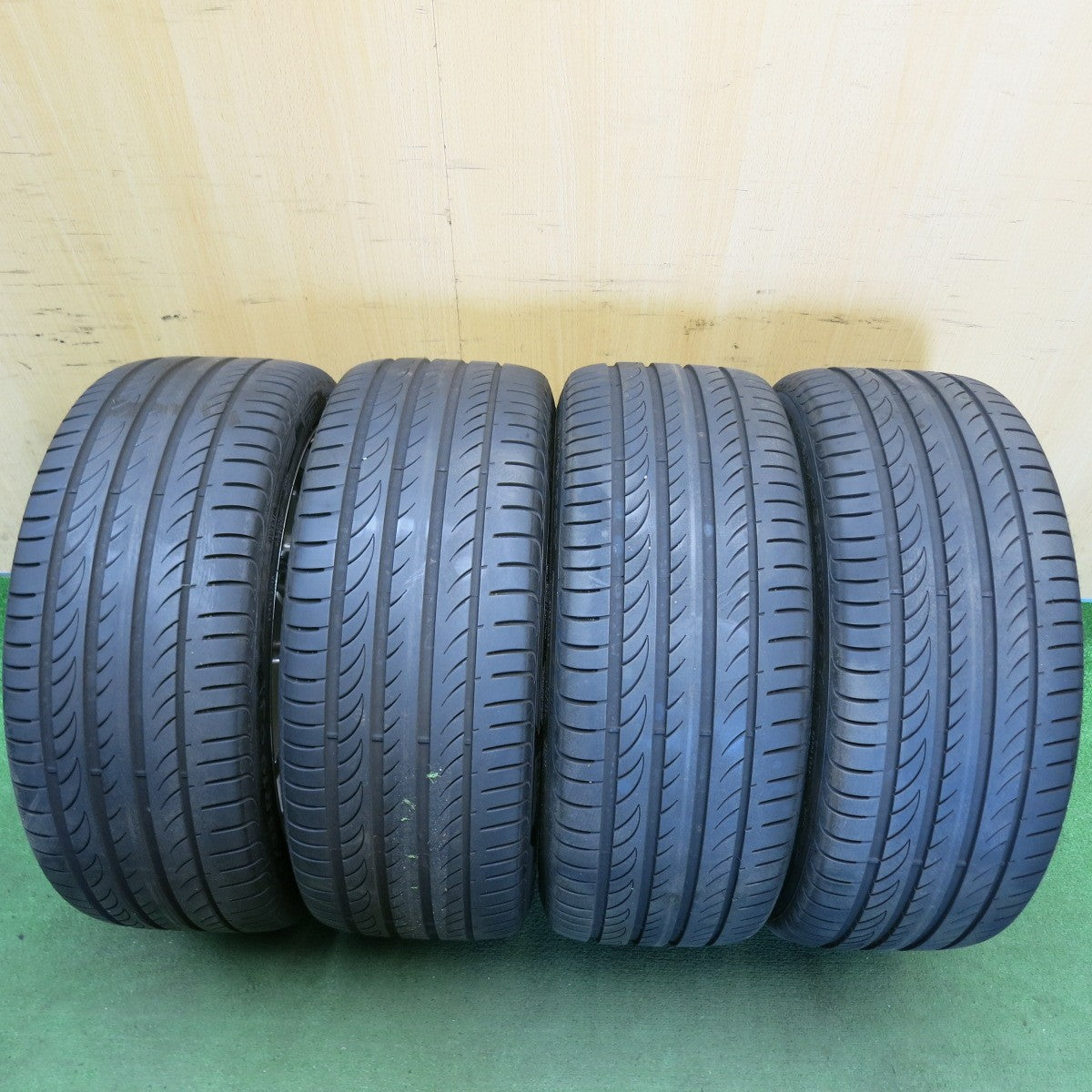 バリ溝!24年!キレイ!8.5分◎WORK GNOSIS CVXM 245/35R19 ピレリ POWERGY ワーク グノーシス 19インチ PCD112/5H◎6061806HAノ