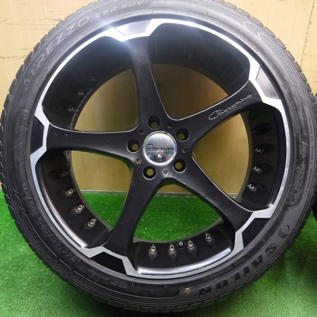 4本価格★Giovanna ジオバンナ 245/45R20 サイルン ATREZZO ZSR SUV 20インチ PCD114.3/5H★5031408Hノ