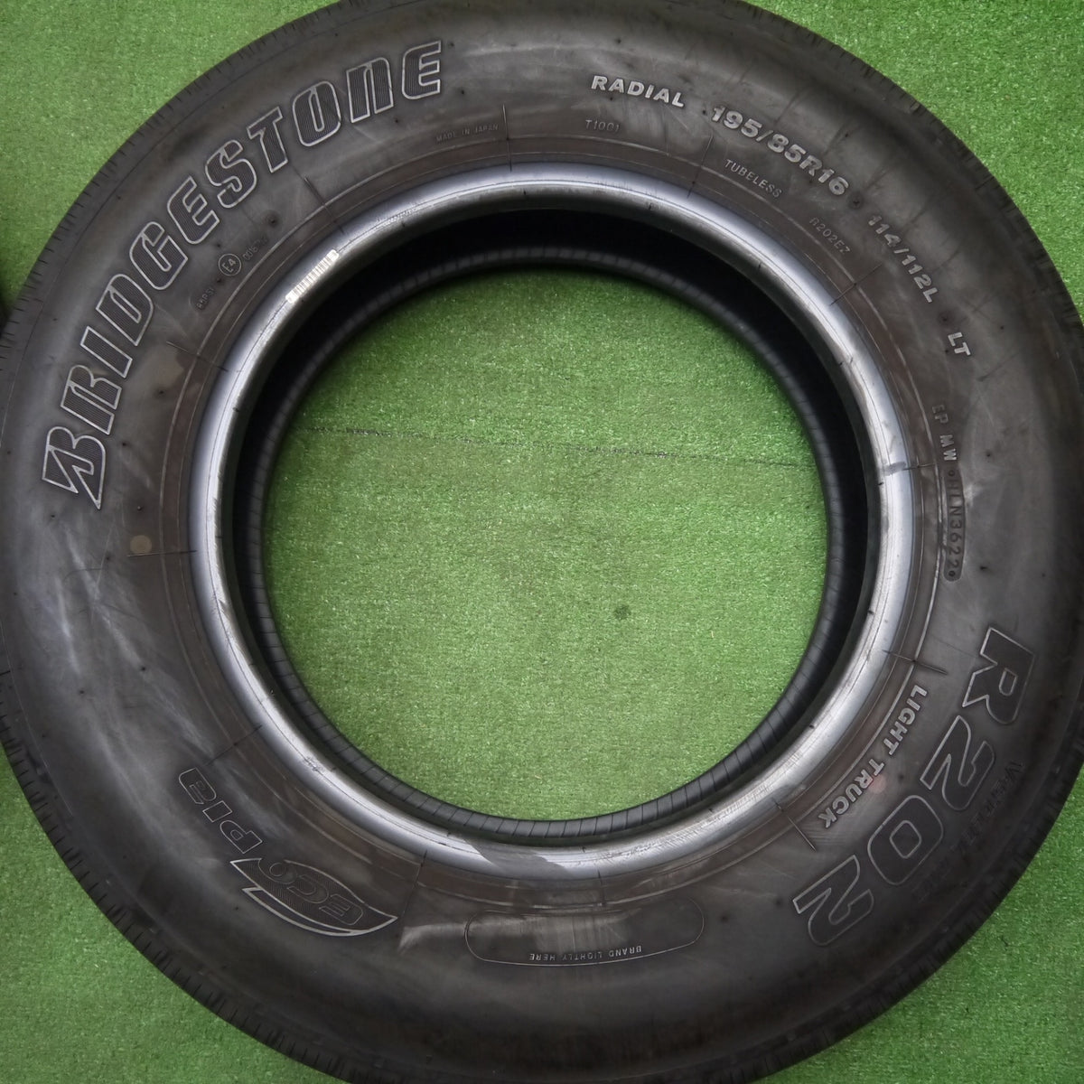 6本価格!22年★トラック タイヤ 195/85R16 114/112L ブリヂストン R202 エコピア 16インチ★5122302Hノタ