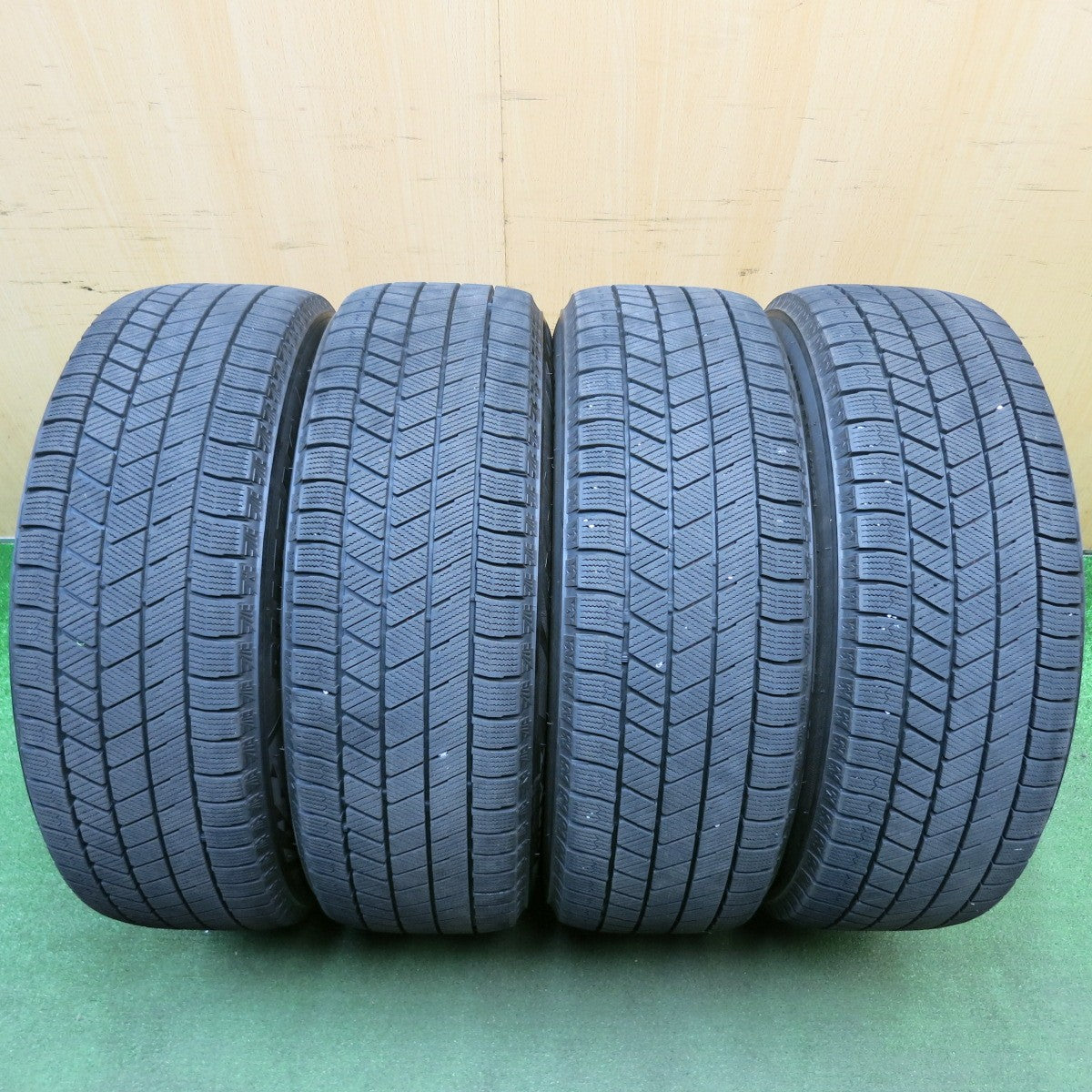 バリ溝!9.5分★スタッドレス 215/60R17 ブリヂストン ブリザック VRX3 EuroSpeed MANARAY SPORT ユーロスピード 17インチ PCD114.3/5H★6031406HAス