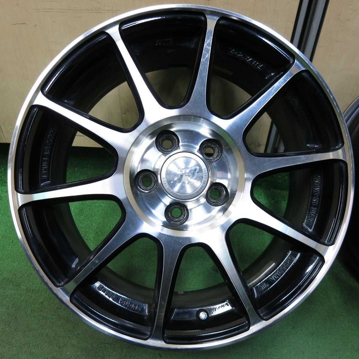 4本価格★ENKEI RIVAZZA エンケイ リヴァッツァ 16インチ ホイール 16×6.5J プリウス BRZ 86 等 PCD100/5H★5032108SYホ