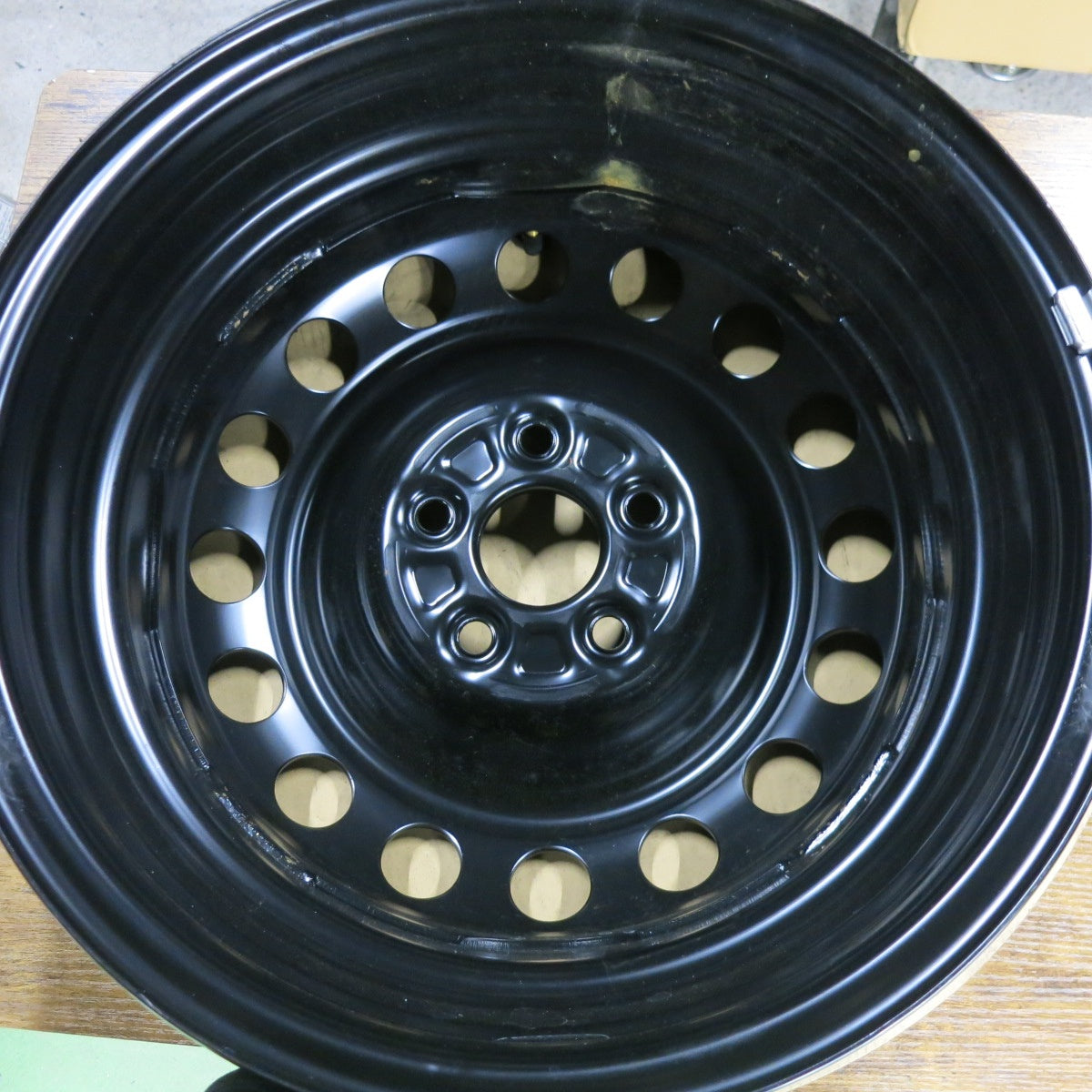 新車外し★トヨタ 10系 シエンタ 純正 スチール ホイール 15インチ 15×5.5J PCD100/5H★5071104SYホ
