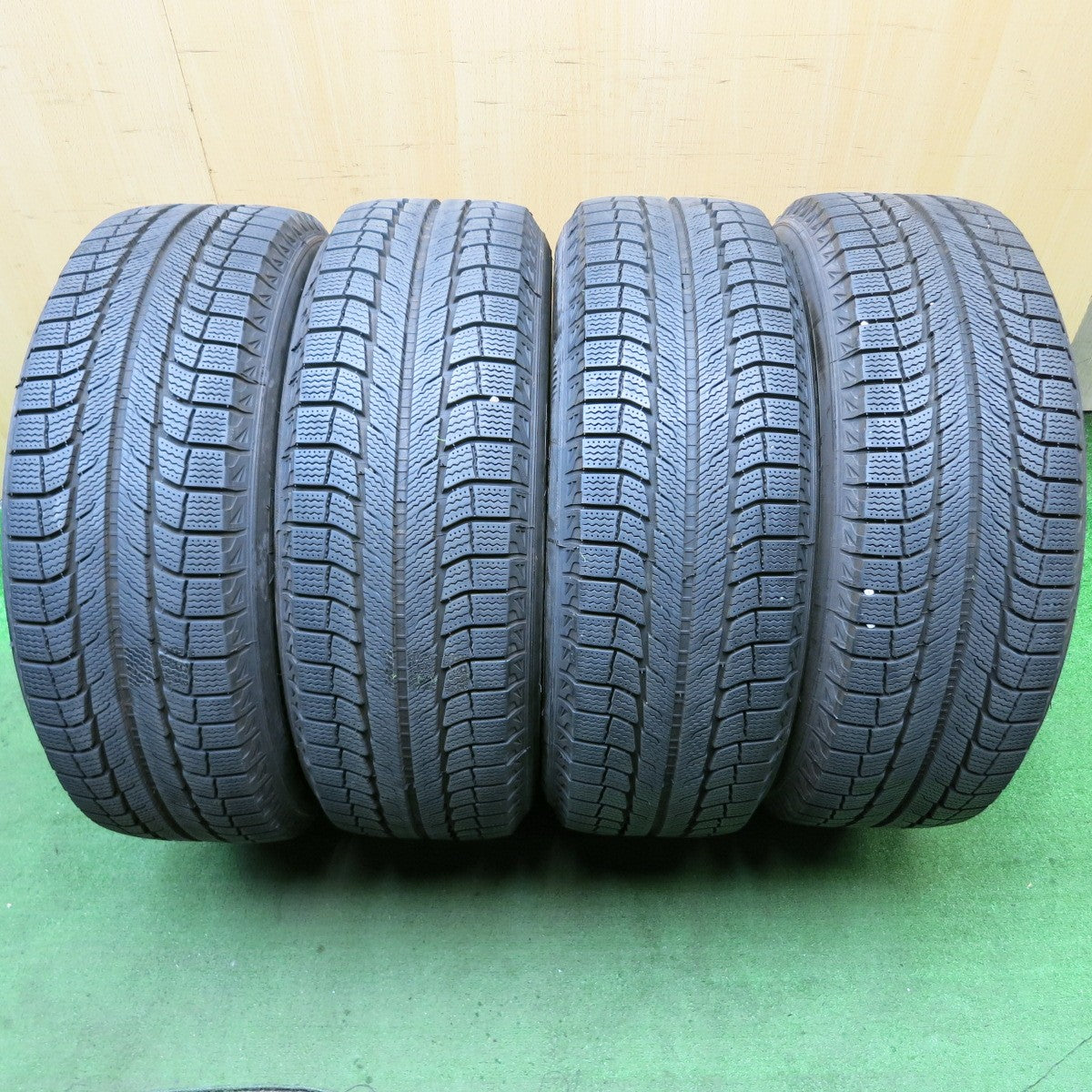 バリ溝!9.5分以上★スタッドレス 225/65R17 ミシュラン LATITUDE X-ICE XI2 ZACK JP-104 MONZA ザック モンツァ 17インチ PCD114.3/5H★5062110HAス