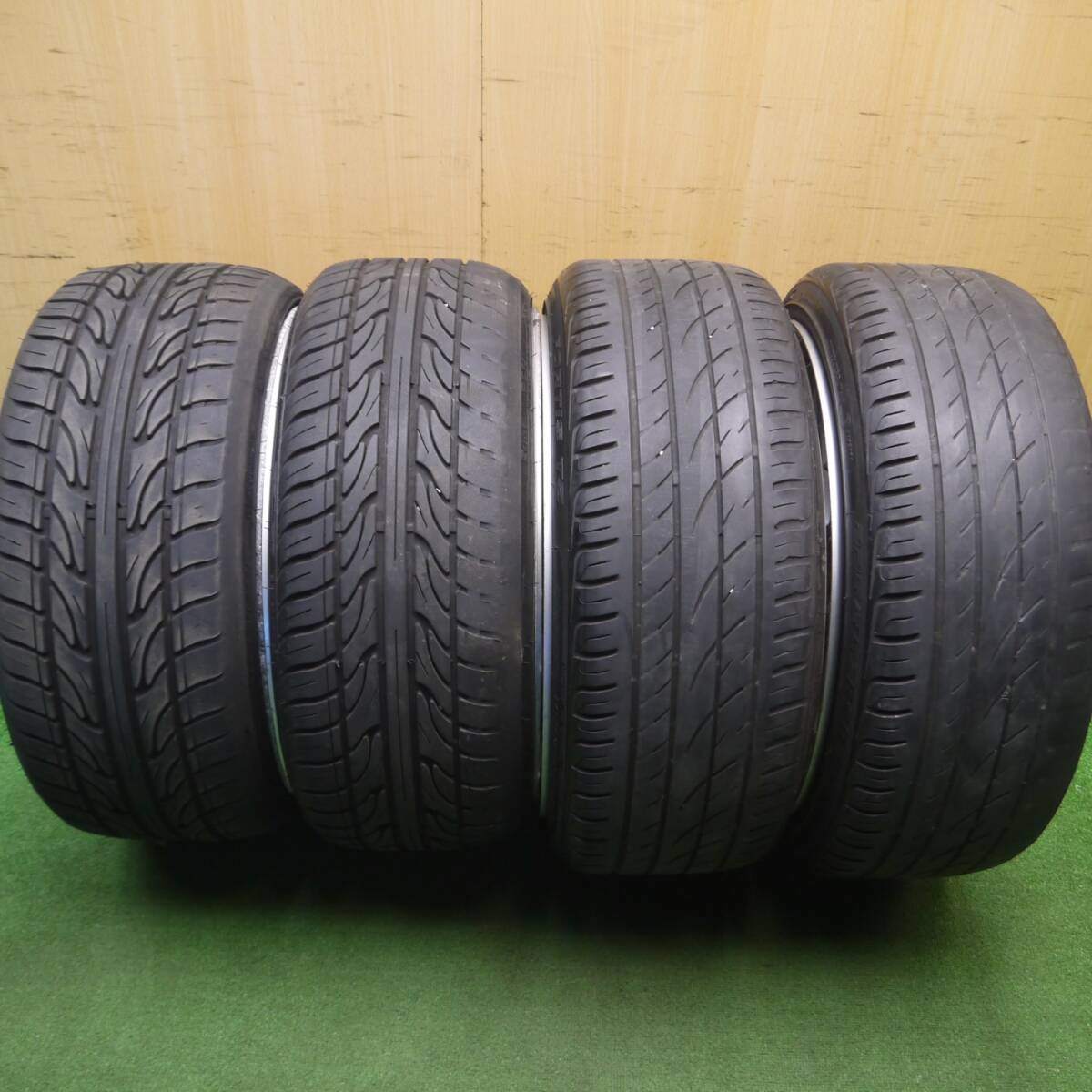 4本価格★VARRSTOEN QC1172 225/30R20 225/35R20 マックストレック FORTIS T5 ハイダ HD921 20インチ PCD114.3/5H★5012101Hノ