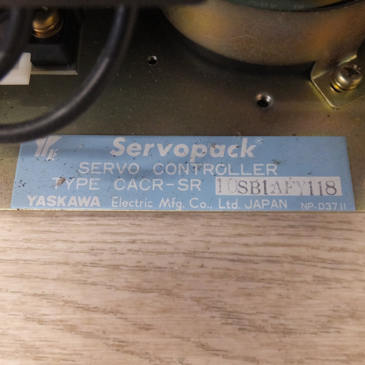 現状品★安川電機 YASKAWA サーボコントローラー SERVO CONTROLLER サーボパック Servopack CACR-SR★