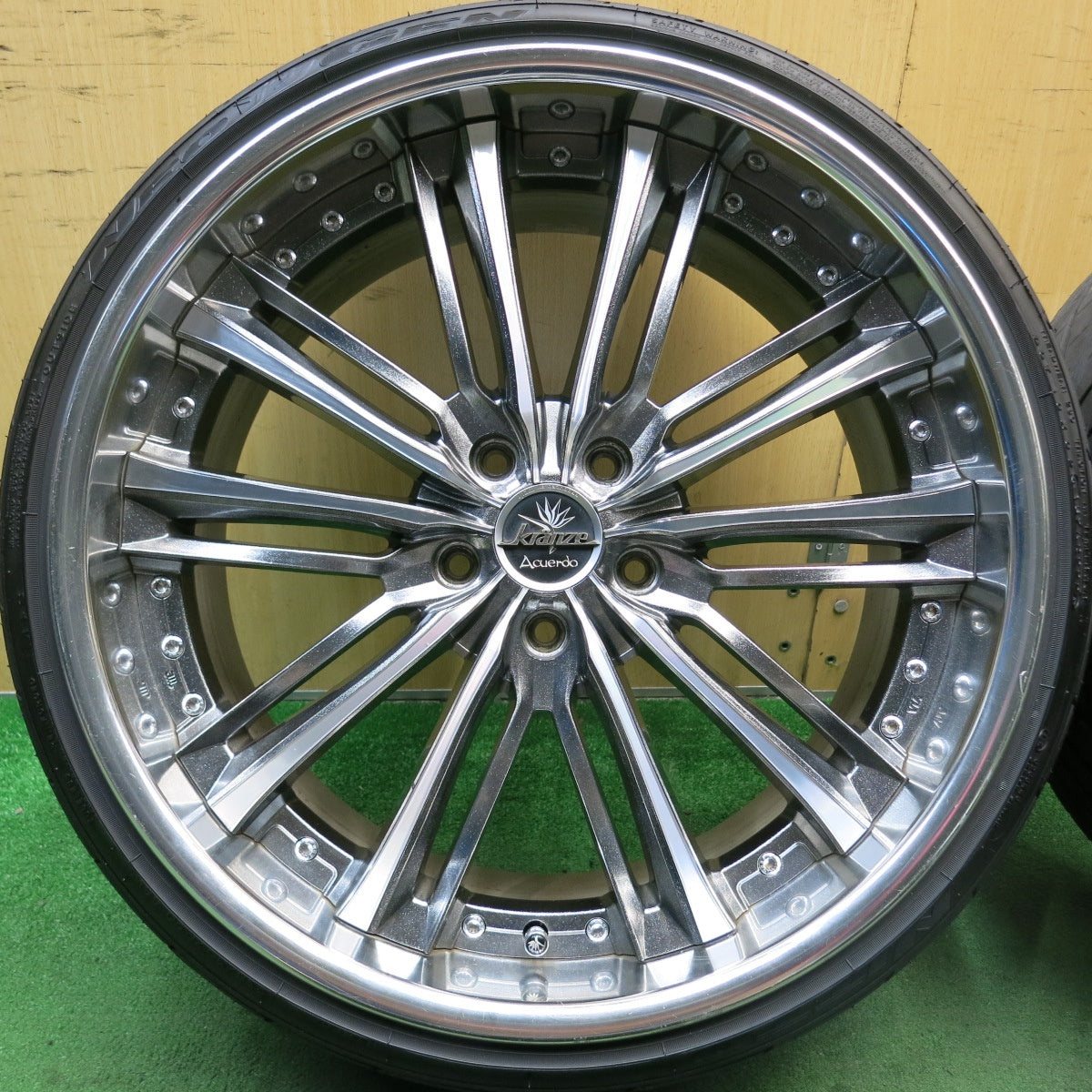 バリ溝!22年!9分★kranze Acuerdo 225/30R20 235/30R20 ニットー NEO テク GEN クレンツェ アクエルド 20インチ PCD114.3/5H★5091111HAノ