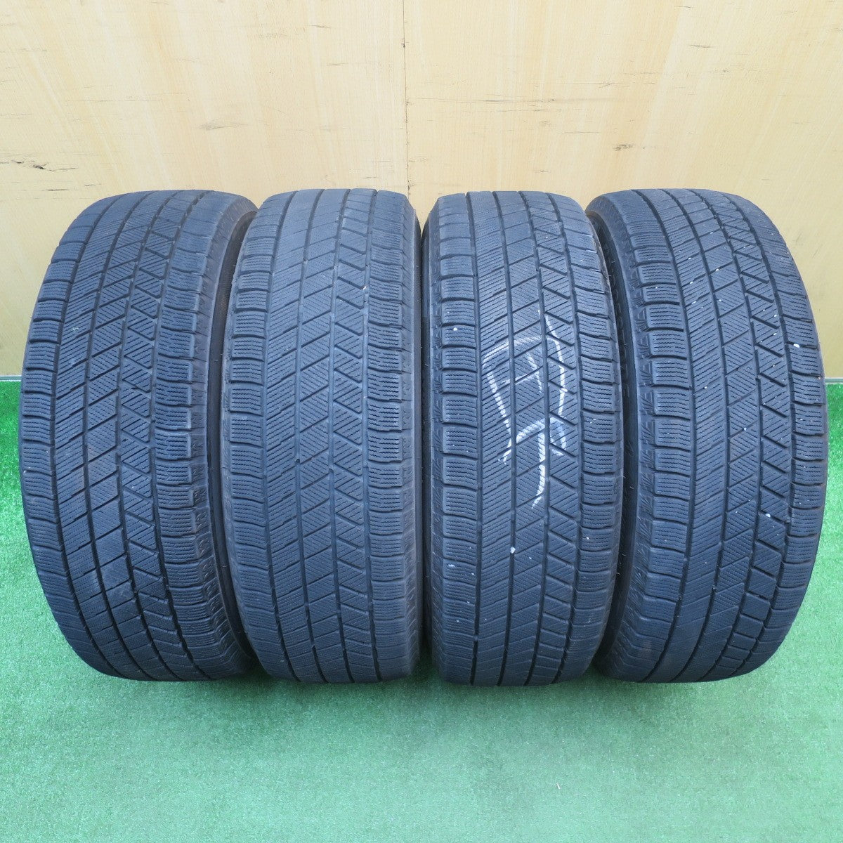 バリ溝!23年!キレイ!8.5分★スタッドレス 195/65R15 ブリヂストン ブリザック VRX3 ZACK JP-520 MONZA ザック 15インチ PCD114.3/5H★5112101NJス