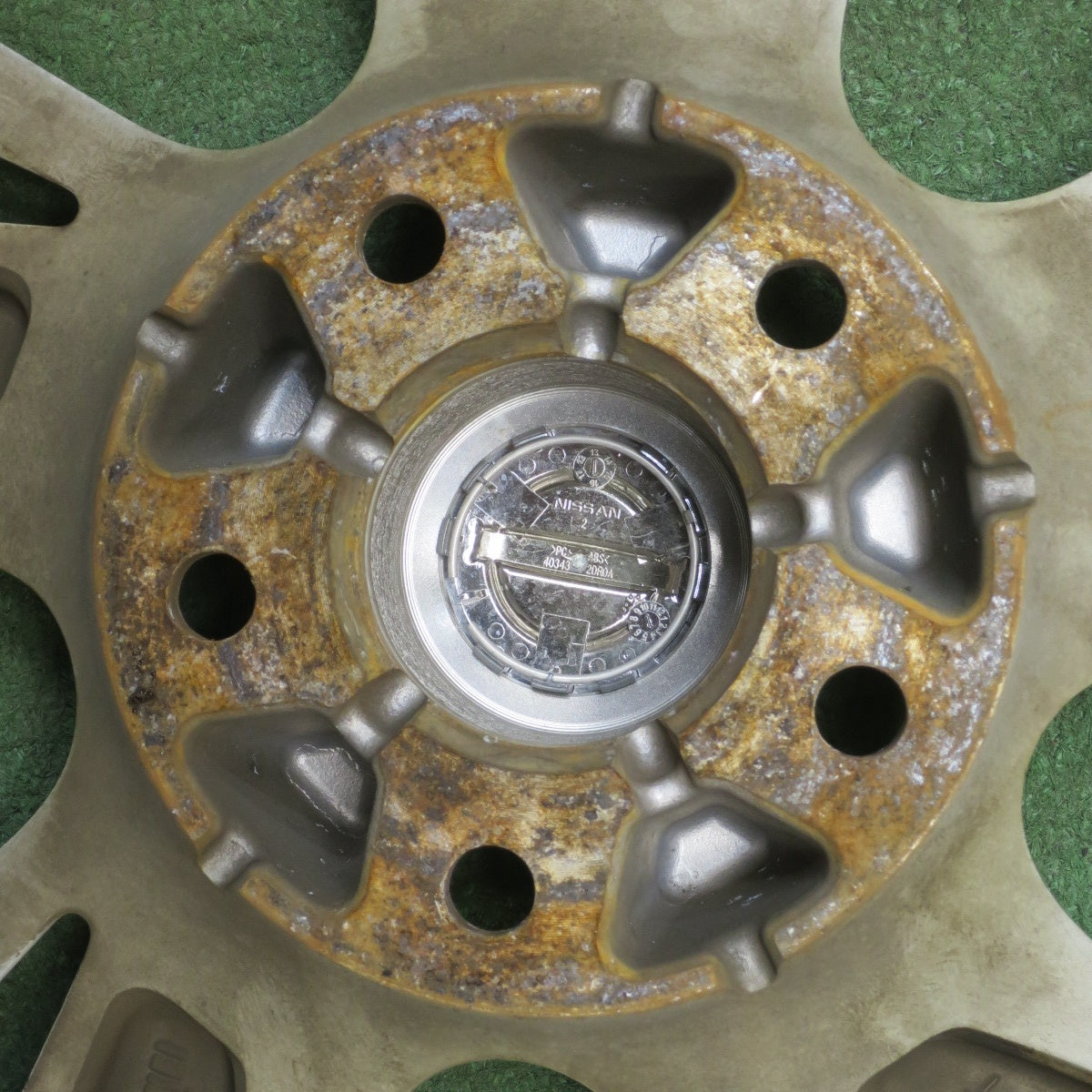 4本価格★日産 L33 ティアナ 純正 ホイール 17インチ 17×7.5J TEANA PCD114.3/5H★6070804NJホ