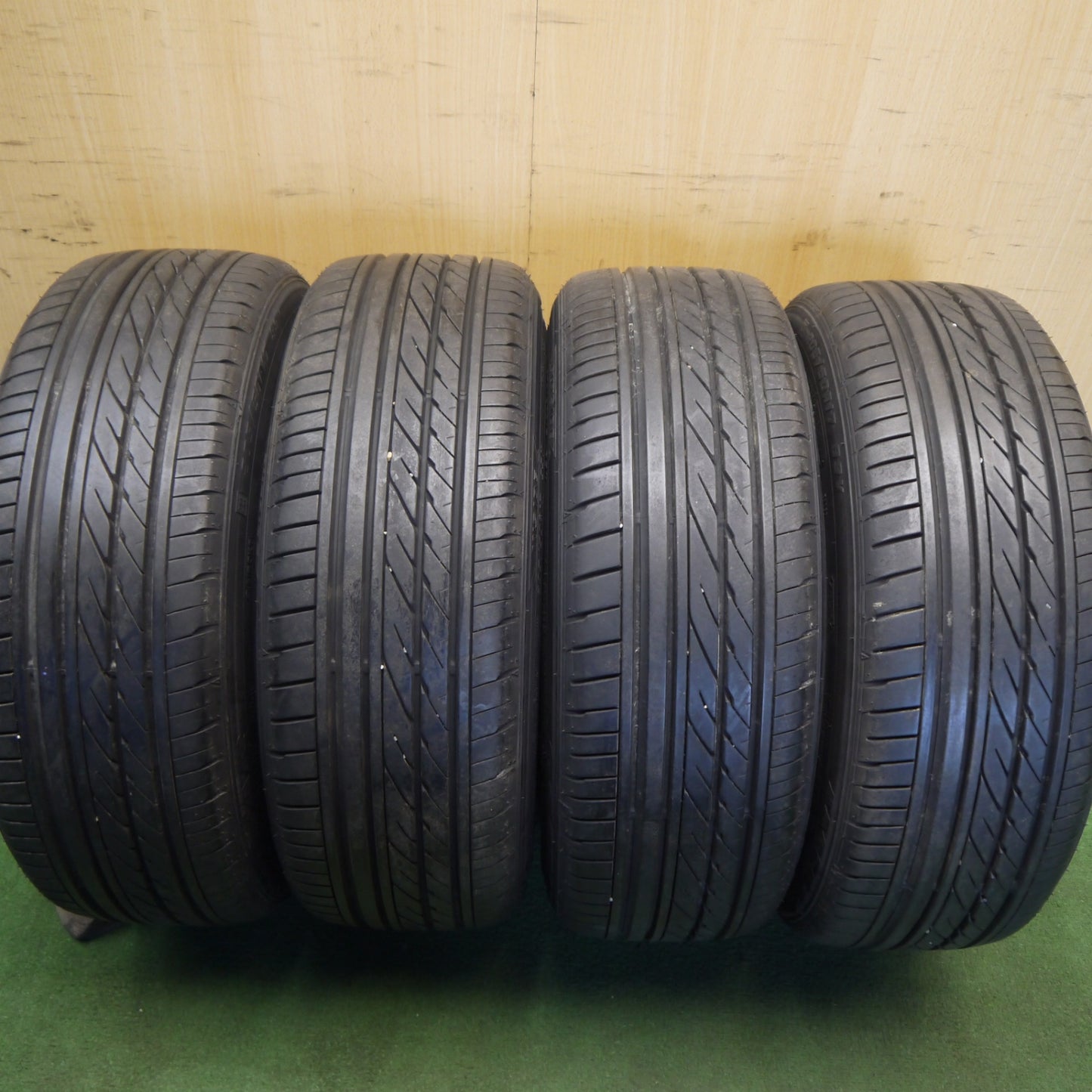 バリ溝!9分★TRD TF4 205/50R17 グッドイヤー イーグル RVS 17インチ PCD114.3/5H★6052608Hノ