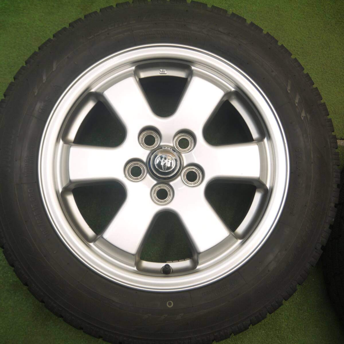 キレイ!22年★トヨタ 20系 プリウス 純正 185/65R15 スタッドレス トーヨー オブザーブ ガリット GIZ 15インチ PCD100/5H★5022513Hス