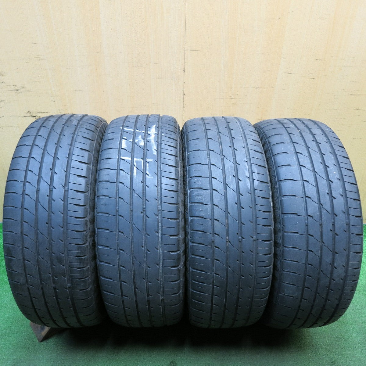 バリ溝!8.5分★632 LOXARNY TARKUS BADX 205/50R17 ダンロップ エナセーブ RV504 ロクサーニ タルカス 17インチ PCD114.3/5H★5050701AKノ