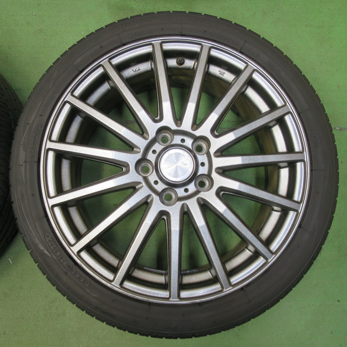 バリ溝!22年!9.5分★205/45R17 トーヨー ナノエナジー3 プラス SEIN RACING S ザイン 17インチ PCD114.3/5H★5100404イノ