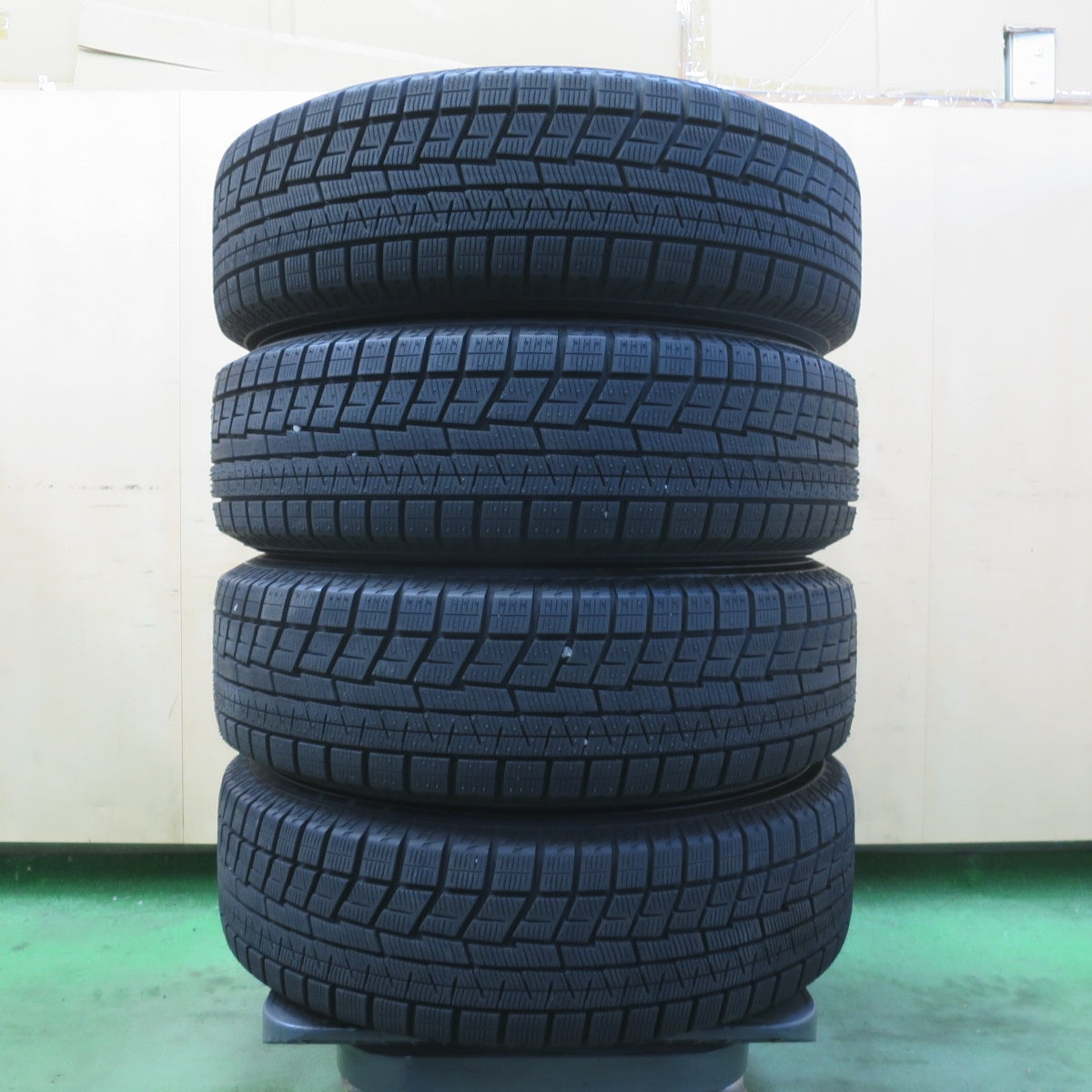 ほぼ未使用!23年★スタッドレス 185/65R15 ヨコハマ アイスガード iG60 MiLLOUS PS ミルアス 15インチ PCD100/4H★6042505イス