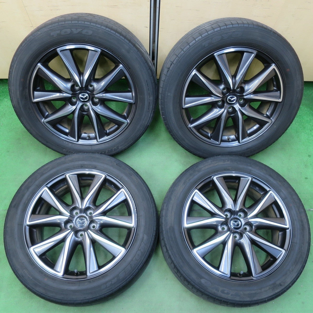 キレイ☆マツダ CX-5 純正 225/55R19 トーヨー プロクセス R46 19