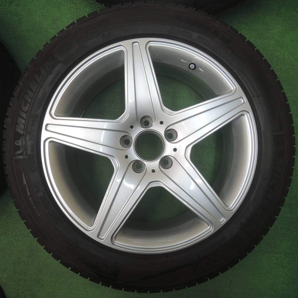 キレイ★ベンツ 等 AGA TARGA 245/50R18 スタッドレス ミシュラン X-ICE XI3 18インチ PCD112/5H★4020904SYス