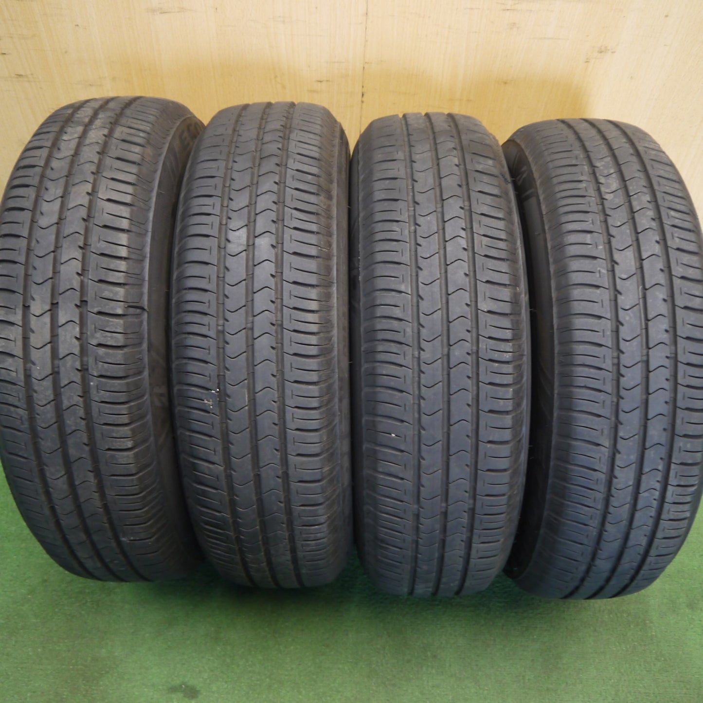 4本価格◎165/70R14 ブリヂストン エコピア NH100C スチール ホイール 14インチ PCD100/4H◎6071507Hノ