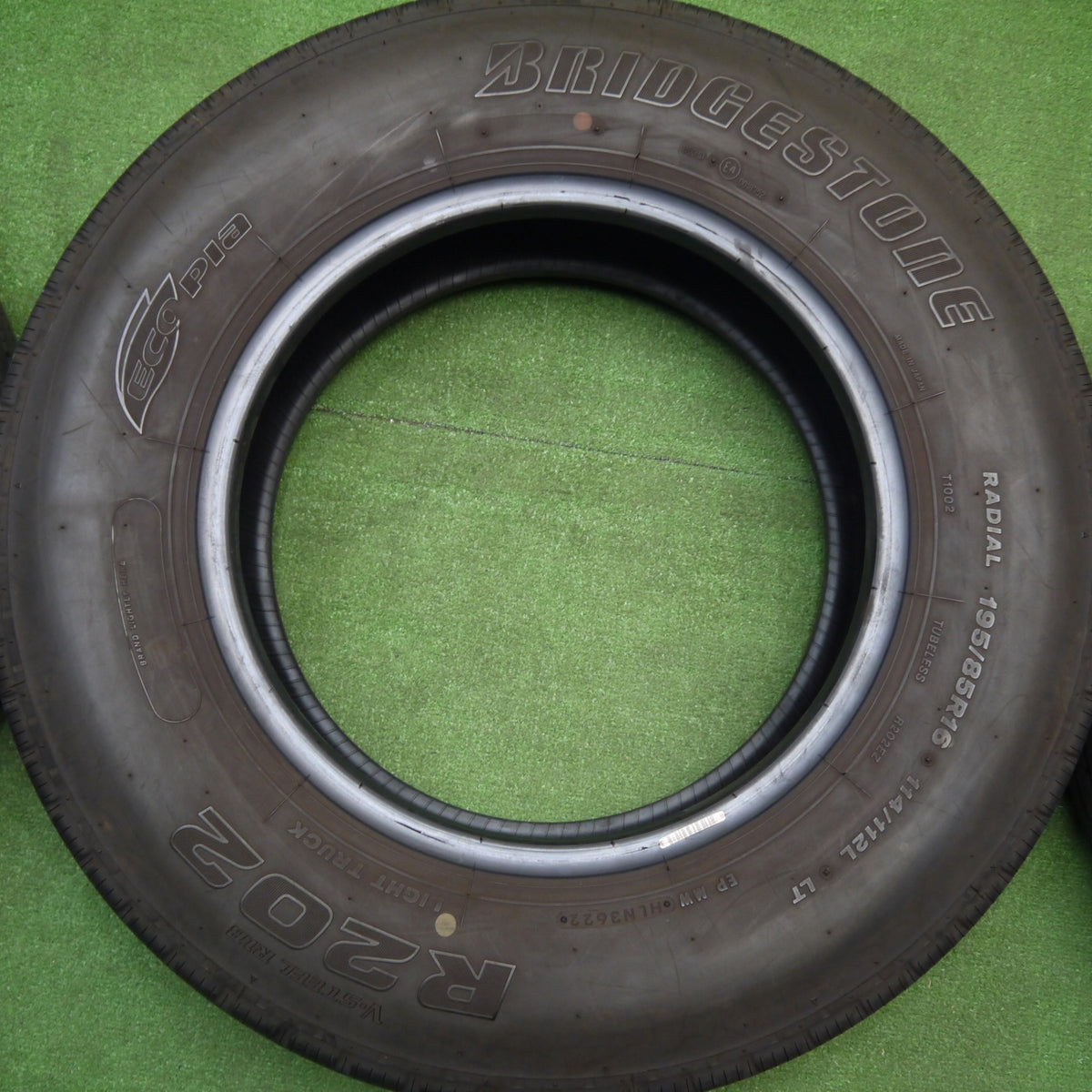 6本価格!22年★トラック タイヤ 195/85R16 114/112L ブリヂストン R202 エコピア 16インチ★5122302Hノタ