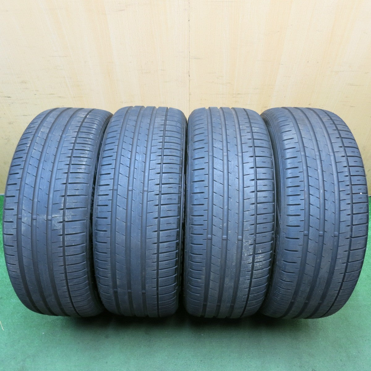 バリ溝!8.5分◎トヨタ MIRAI ミライ 純正 OP 245/45R20 ファルケン AZENIS FK510 20インチ PCD120/5H◎6082501HAノ