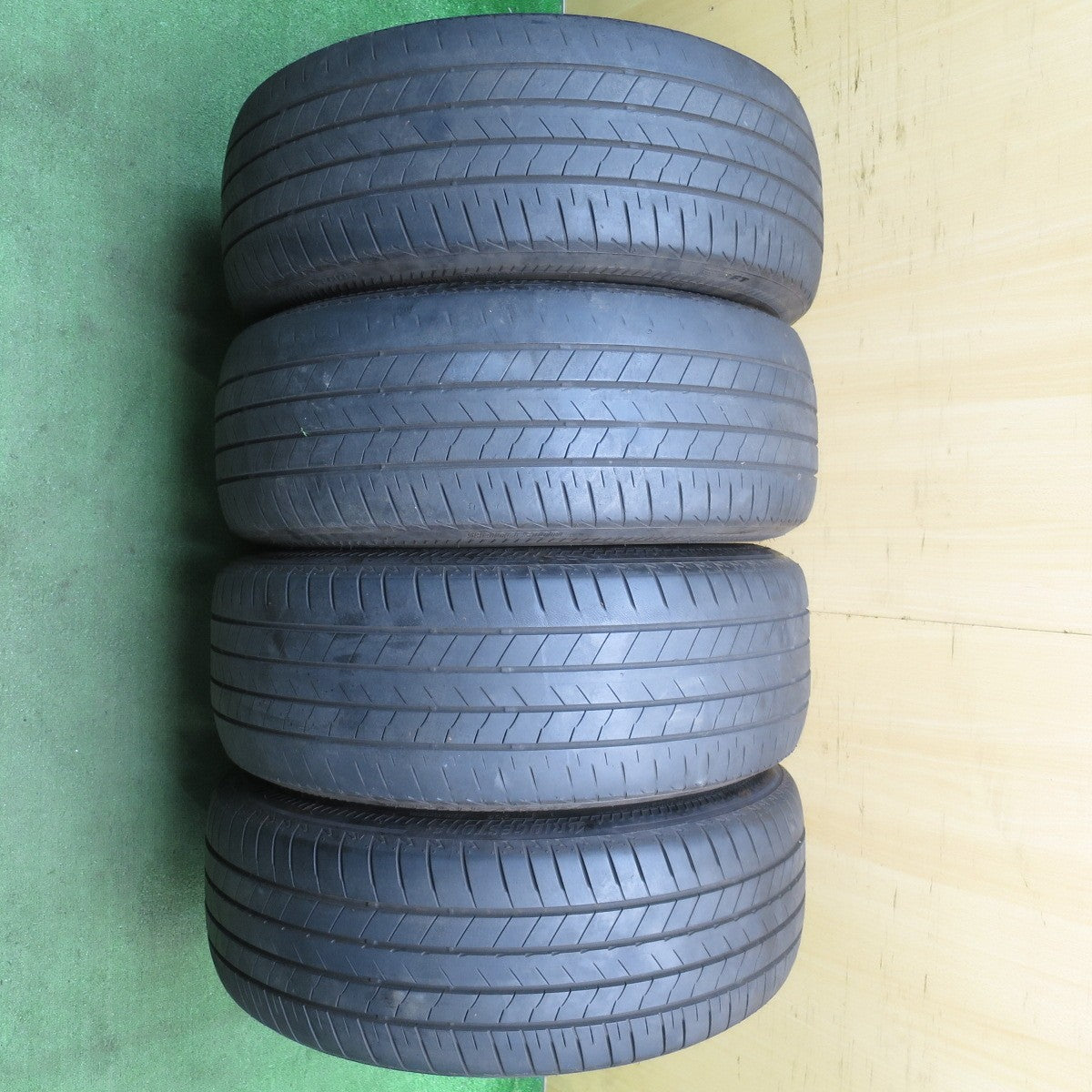 センサー付!バリ溝!24年!9分★レクサス LS オプション 純正 245/45R20 ブリヂストン トランザ T005 RFT 20インチ PCD120/5H★5060701NJノ