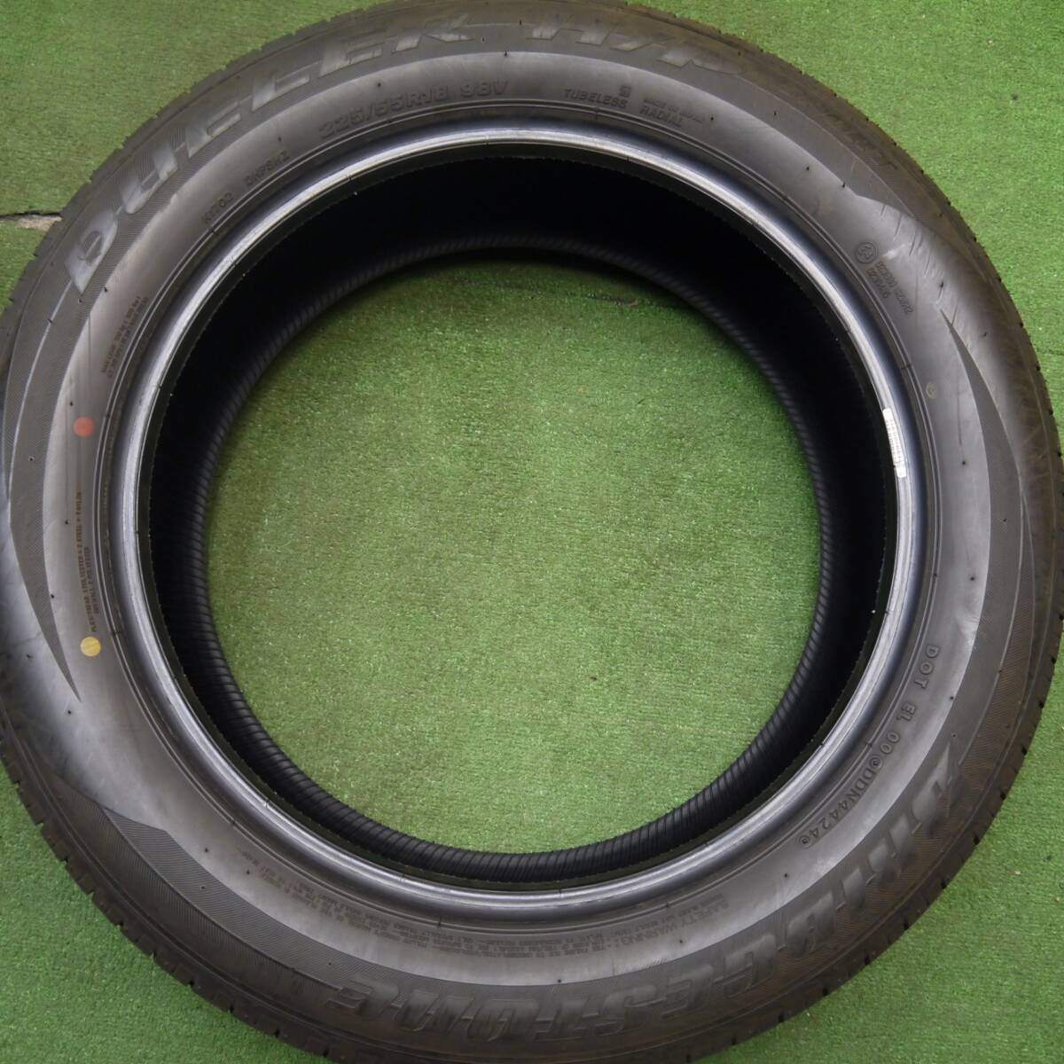 新車外し!24年★225/55R18 ブリヂストン デューラー H/P SPORT タイヤ 18インチ フォレスター XV 等★5040102Hノタ