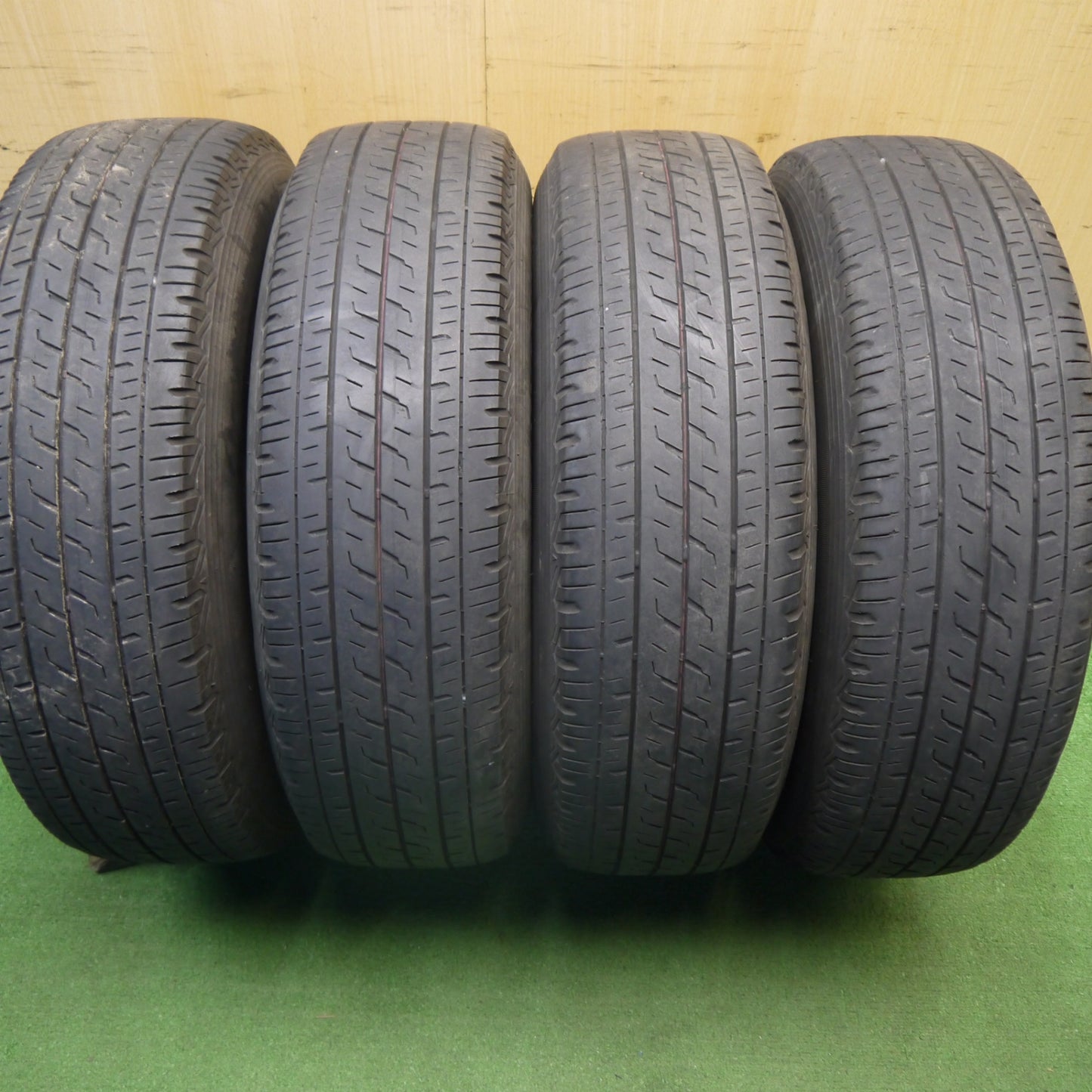 4本価格★195/80R15 107/105N ブリヂストン エコピア R710 J STYLE. CORPORATION JSC 社外 アルミ 15インチ PCD139.7/6H★6040606Hノ