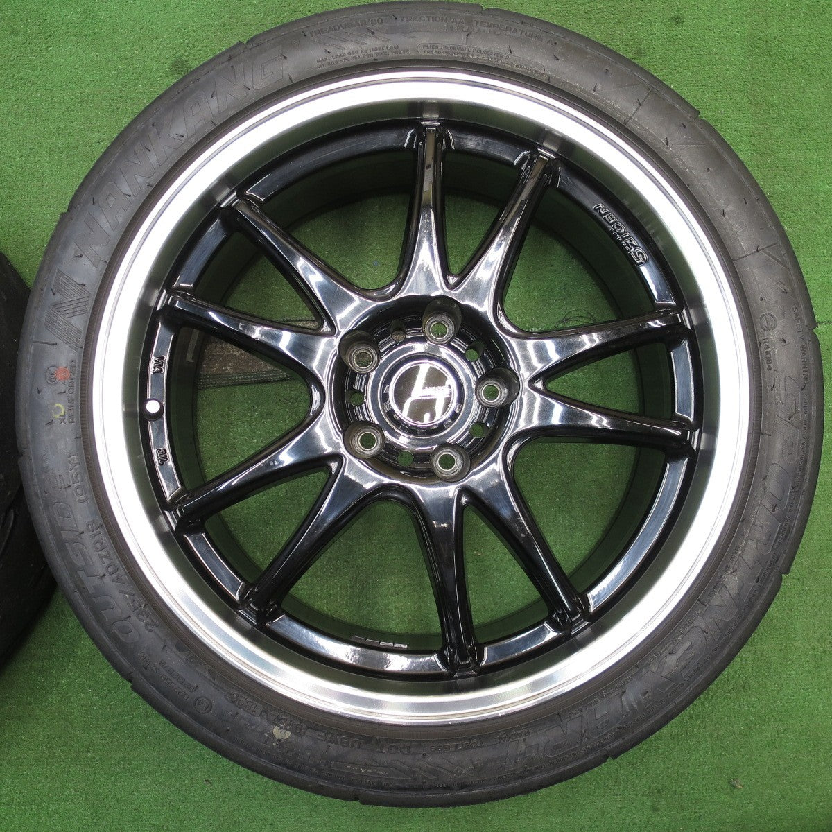 4本価格!23年★5ZIGEN 5次元 235/40R18 ナンカン SPORTNEX AR-1 18インチ PCD114.3/5H★5051903NJノ