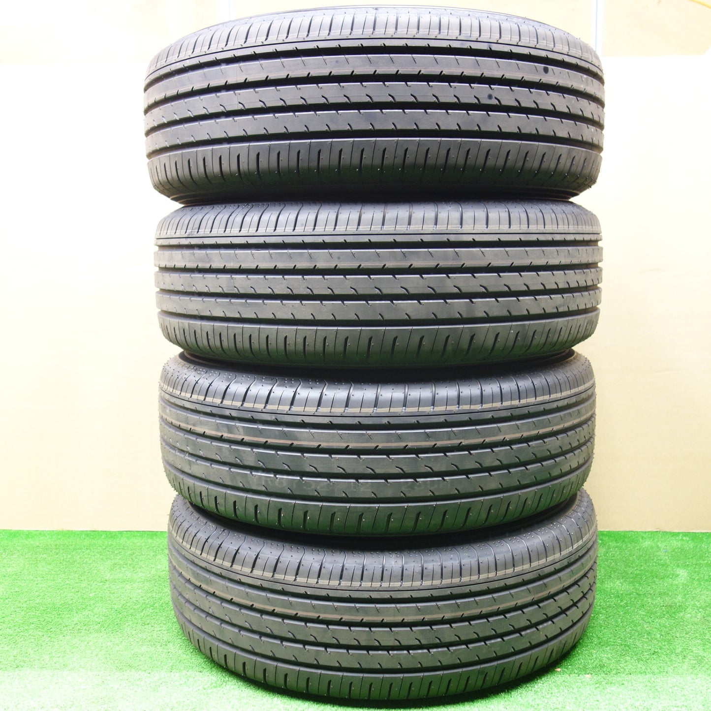 新車外し!25年★トヨタ 40系 アルファード ヴェルファイア 純正 225/65R17 ヨコハマ アドバン V03 17インチ PCD120/5H★5112701KTノ