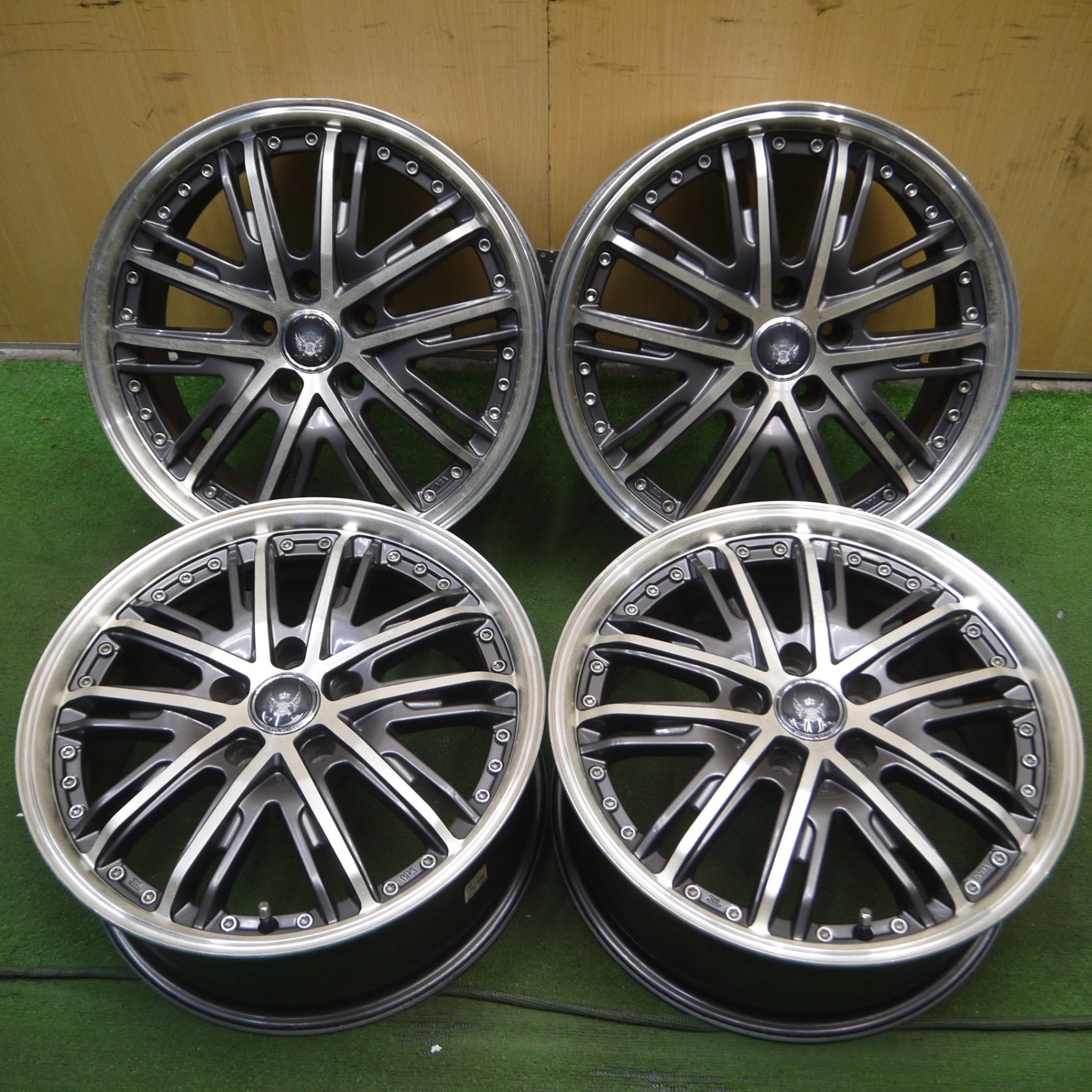 送料無料* 4本価格☆STEINER VZ5 ENKEI 17インチ ホイール 17×7J