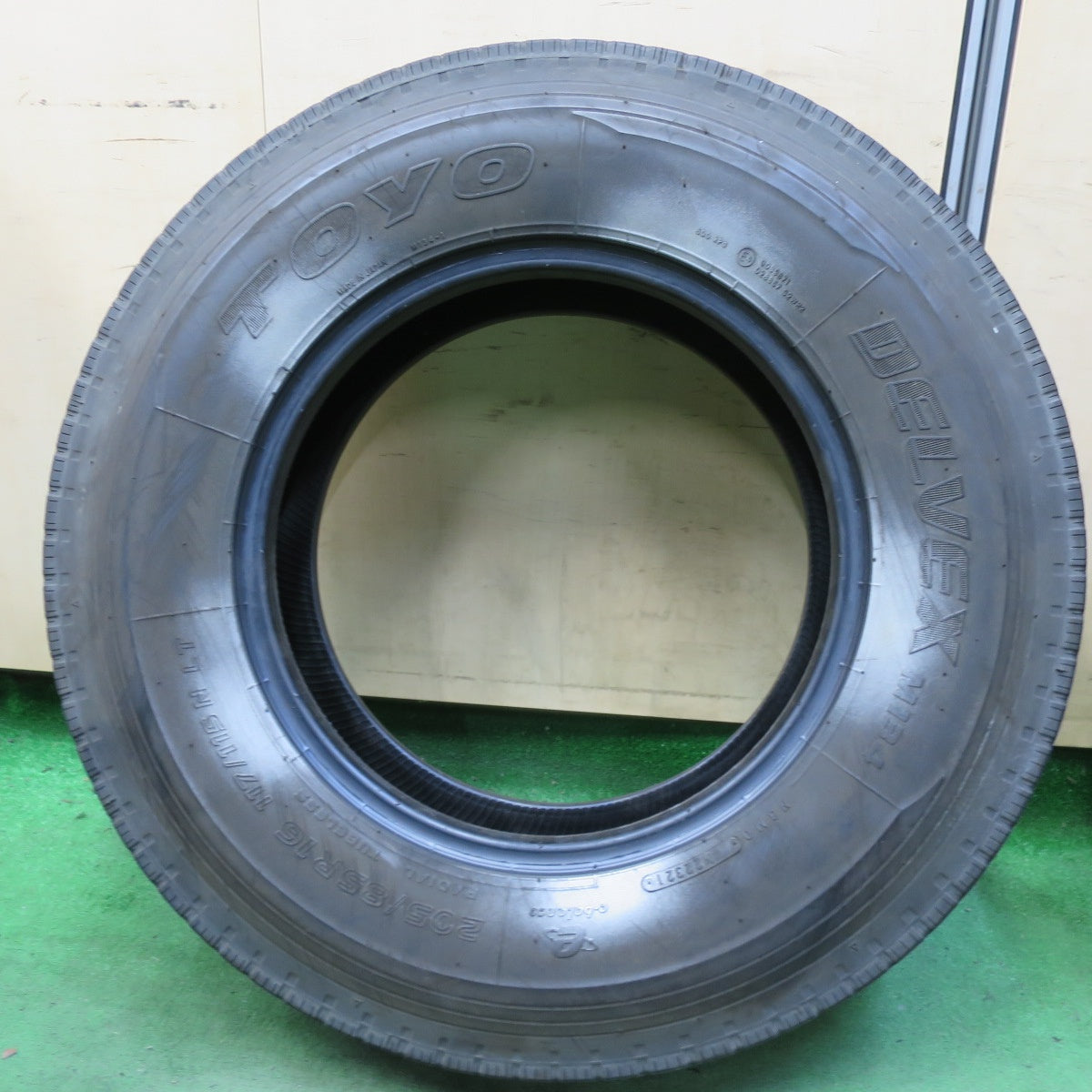 バリ溝!21年!9分★トラック タイヤ 205/85R16 117/115N トーヨー デルベックス M134 16インチ★5062609イノタ
