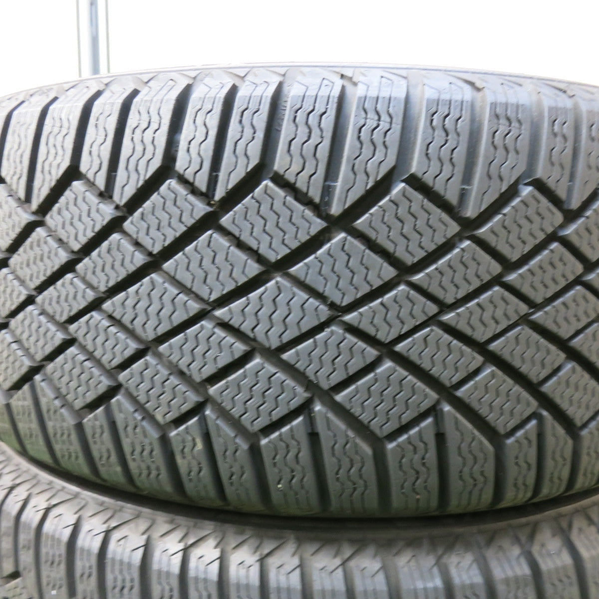 バリ溝!キレイ!9分★ワーゲン 等 MSW 86 O・Z 195/50R16 スタッドレス コンチネンタル バイキングコンタクト7 OZ 16インチ PCD100/5H★5050204SYス
