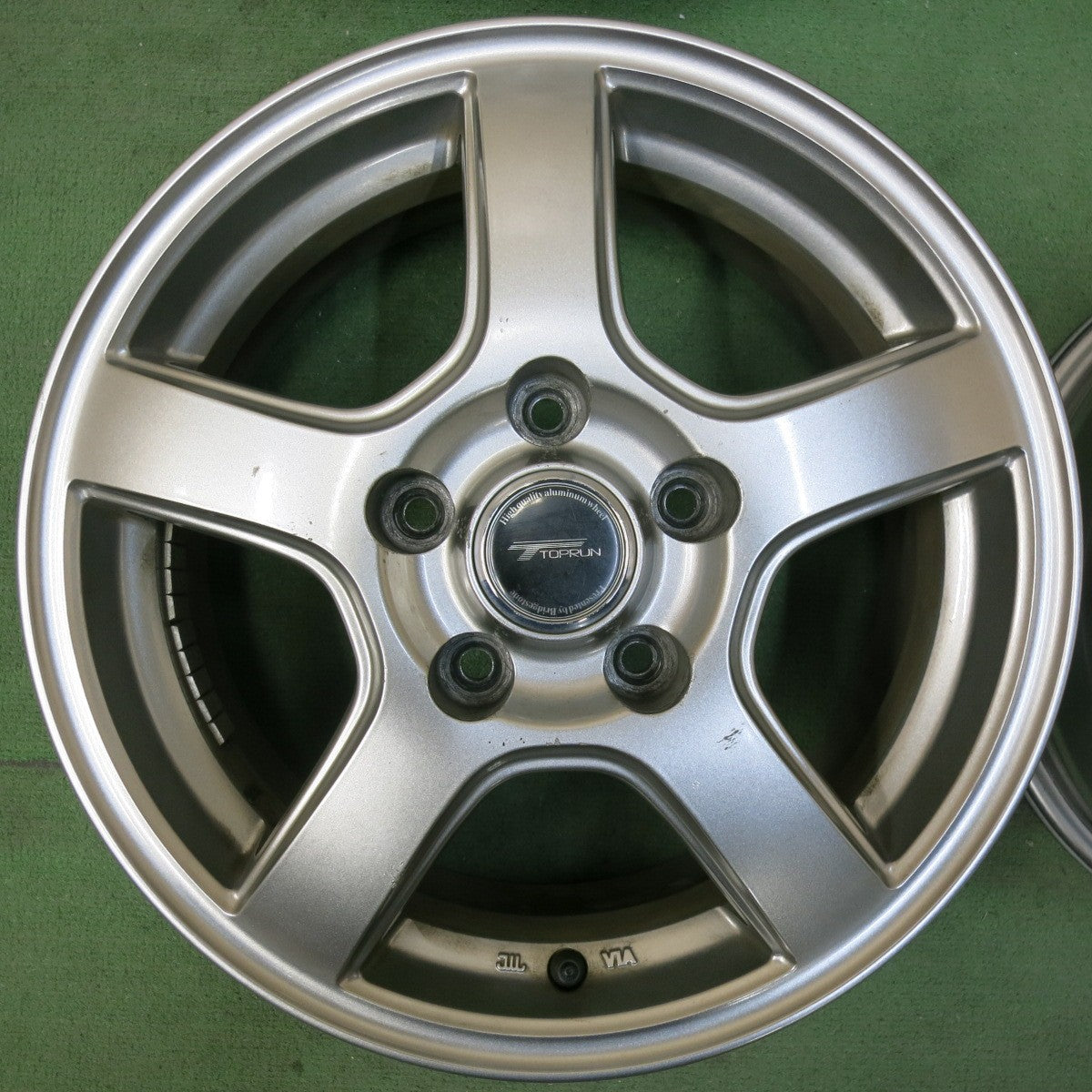 4本価格★TOPRUN ブリヂストン製 15インチ ホイール トップラン 15×6J PCD114.3/5H★5071809SYホ