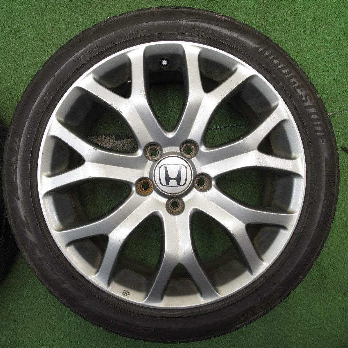4本価格!22年★ホンダ RB3 オデッセイ アブソルート 純正 225/45R18 ブリヂストン プレイズ PX2 エコピア NH200 18インチ PCD114.3/5H★5062705NJノ