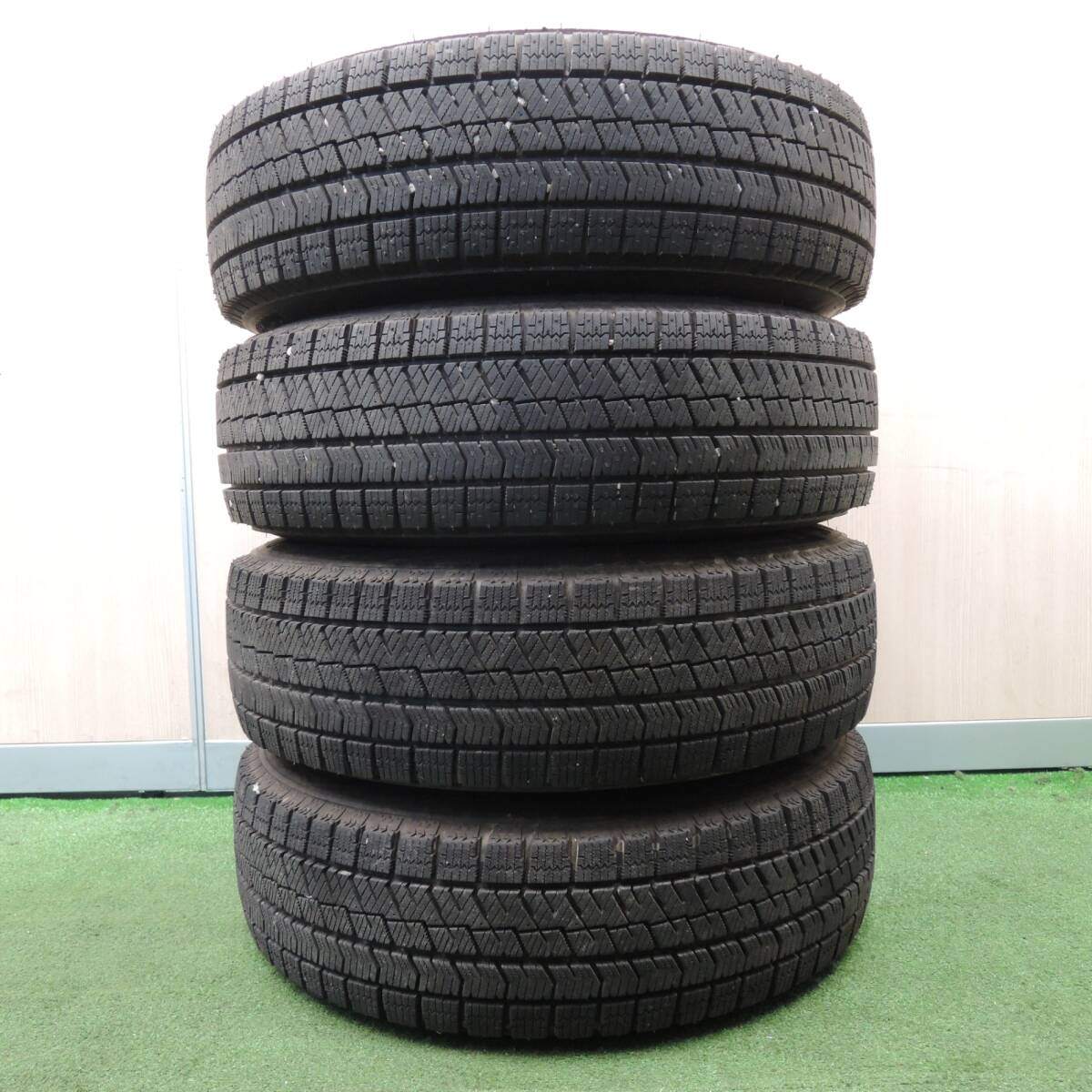 バリ溝!23年!キレイ!ほぼ10分★スタッドレス 175/70R14 ブリヂストン ブリザック VRX2 JOKER PCD100/4H★4031505NJス