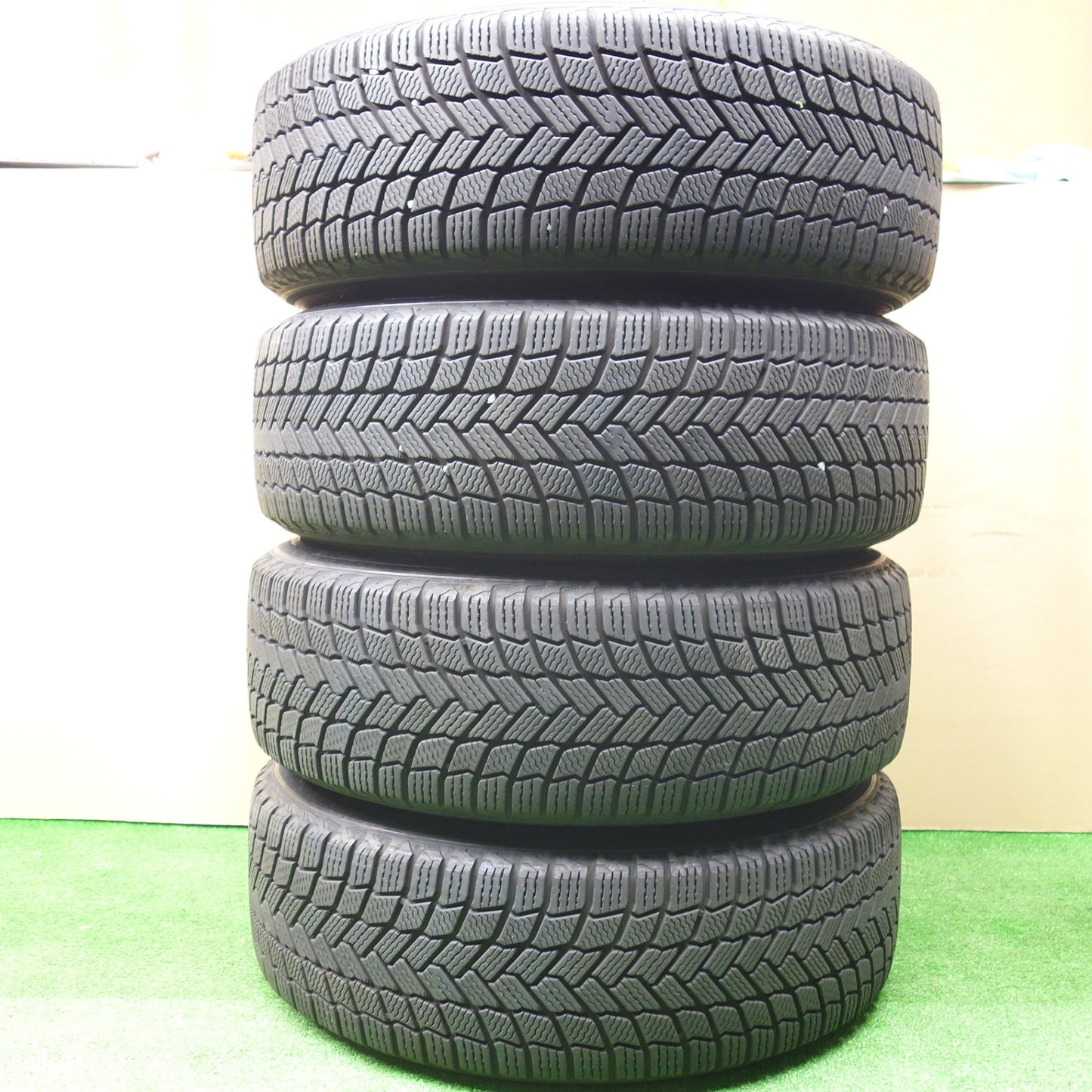 センサー付!バリ溝!23年!キレイ!9分★レクサス 20系 NX 純正 235/60R18 スタッドレス ミシュラン X-ICE SNOW SUV 18インチ PCD114.3/5H★5120402KTス