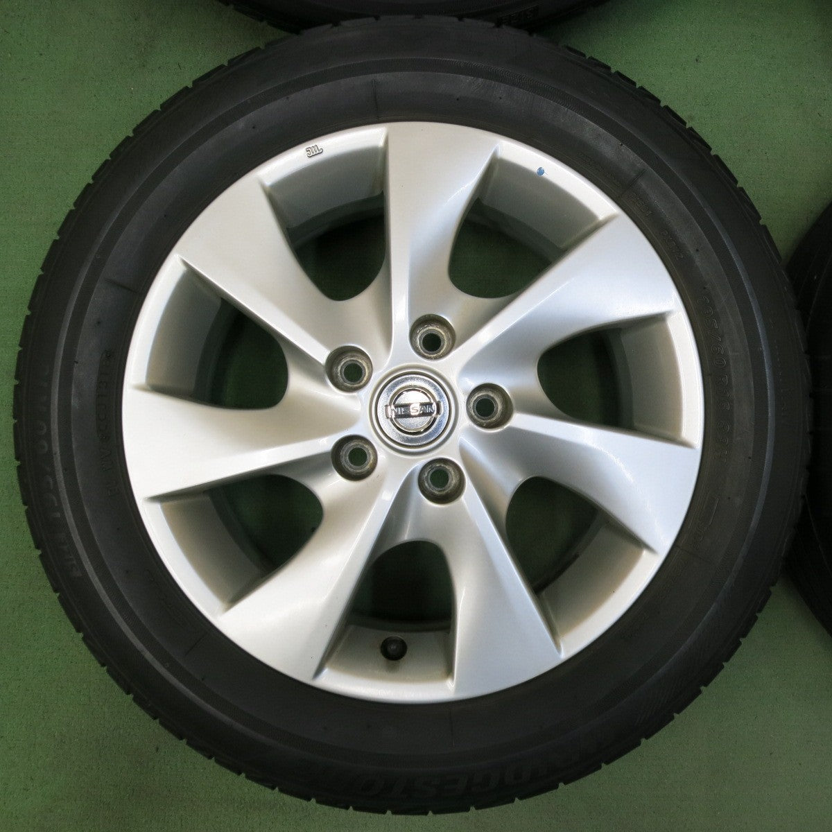 キレイ★日産 C26 セレナ 純正 195/60R16 ブリヂストン プレイズ PX-RV 16インチ PCD114.3/5H★5043015SYノ