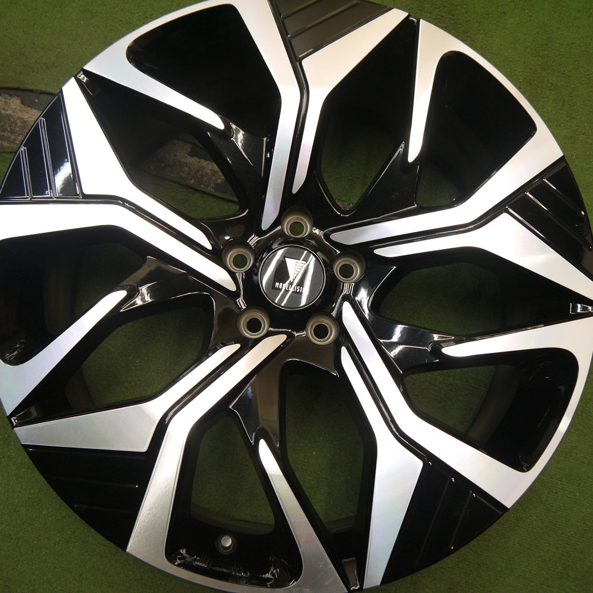4本価格★クラウン クロスオーバー 等 MODELLISTA Wing Dancer XVⅢ ENKEI モデリスタ ウイングダンサー18 エンケイ 21インチ 21×7.5J PCD114.3/5H★5100102Hホ