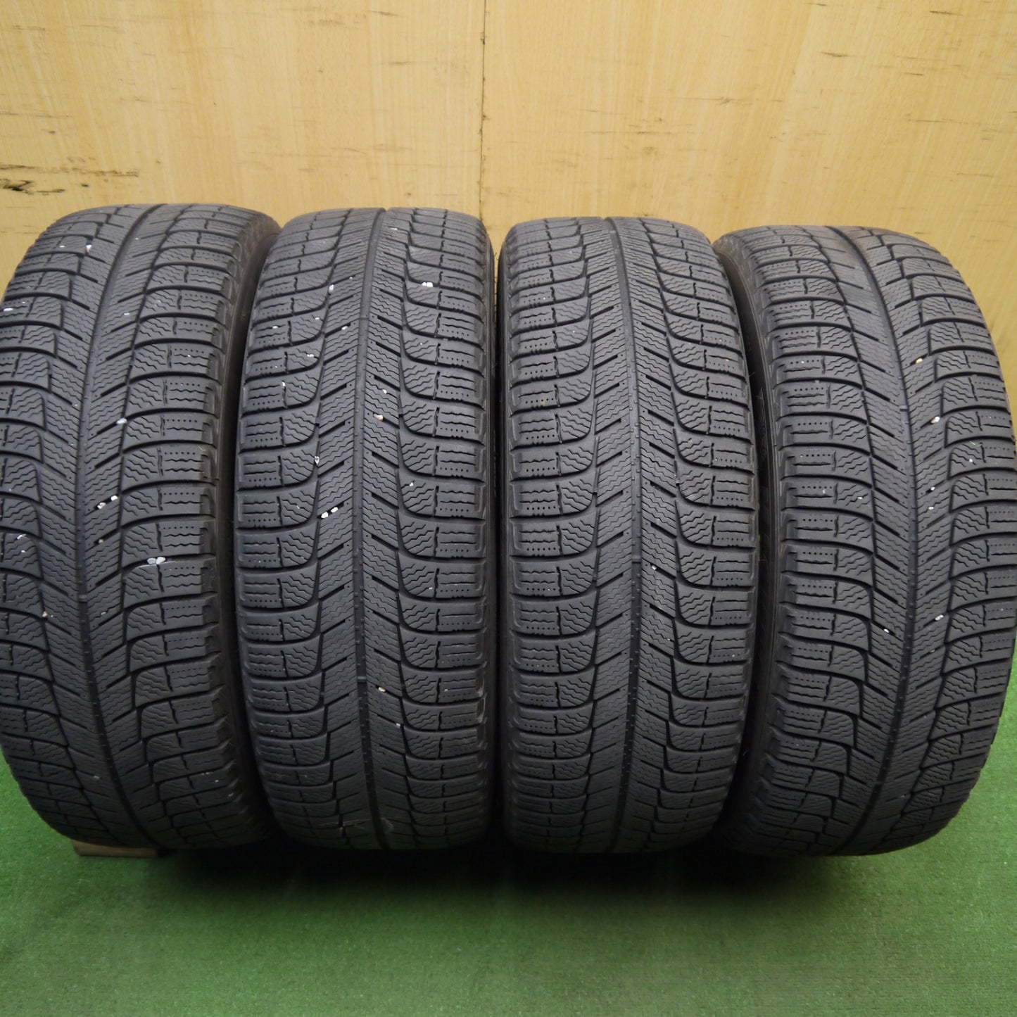 キレイ★ワーゲン ゴルフ 純正 205/55R16 スタッドレス ミシュラン X-ICE3+ 16インチ PCD112/5H★5042207Hス