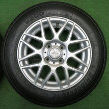 バリ溝!24年!9.5分★155/80R14 88/86N ブリヂストン V600 D.O.S. GaviaL DOS 14インチ PCD100/4H★5032902NJノ