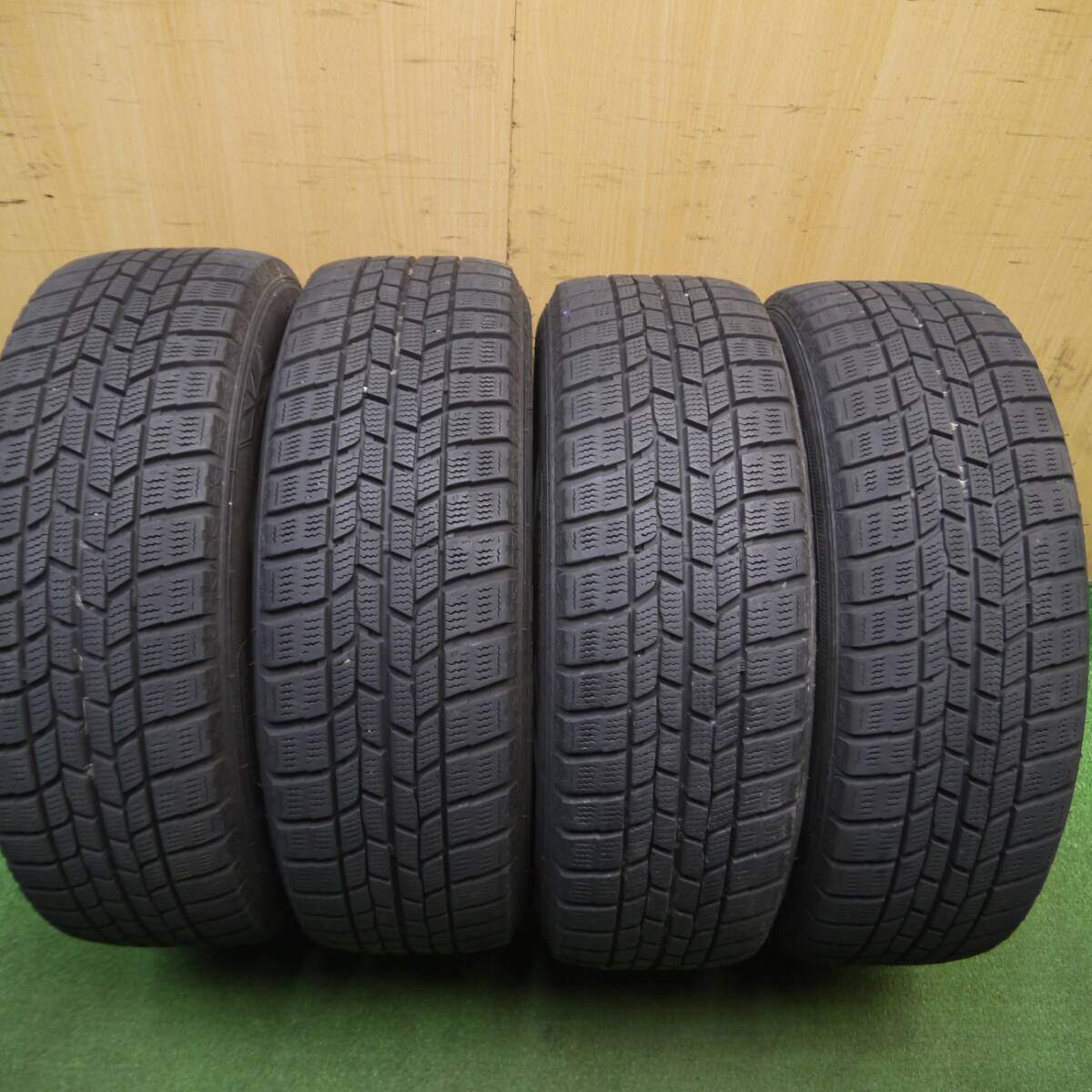 4本価格★シエンタ 等 185/60R15 スタッドレス グッドイヤー アイスナビ6 V.E.X. VEX 15インチ PCD100/5H★5013111Hス