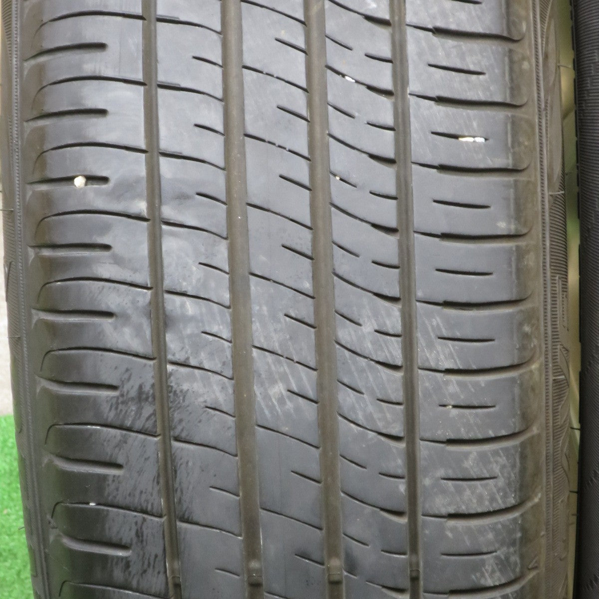 バリ溝!22年!キレイ!9.5分★トヨタ 50系 エスティマ 純正 215/60R17 ダンロップ エナセーブ EC204 17インチ PCD114.3/5H★5060704TTノ