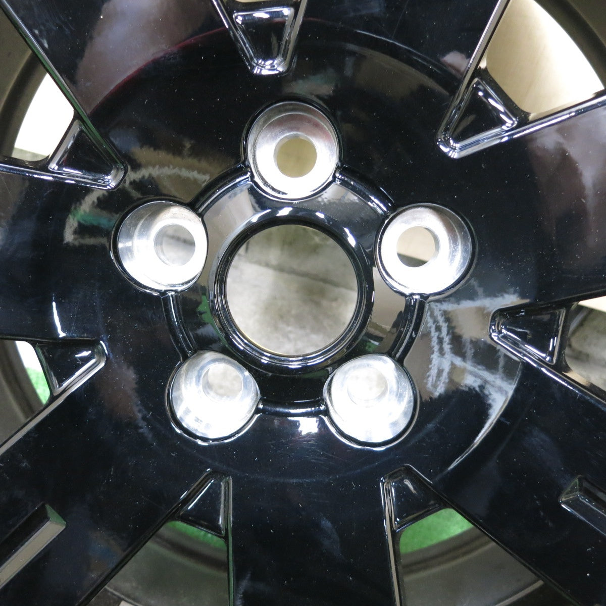 新車外し★三菱 デリカ D:5 シャモニー 純正 ENKEI ホイール 18インチ 18×7J D5 エンケイ PCD114.3/5H★5083002ナホ