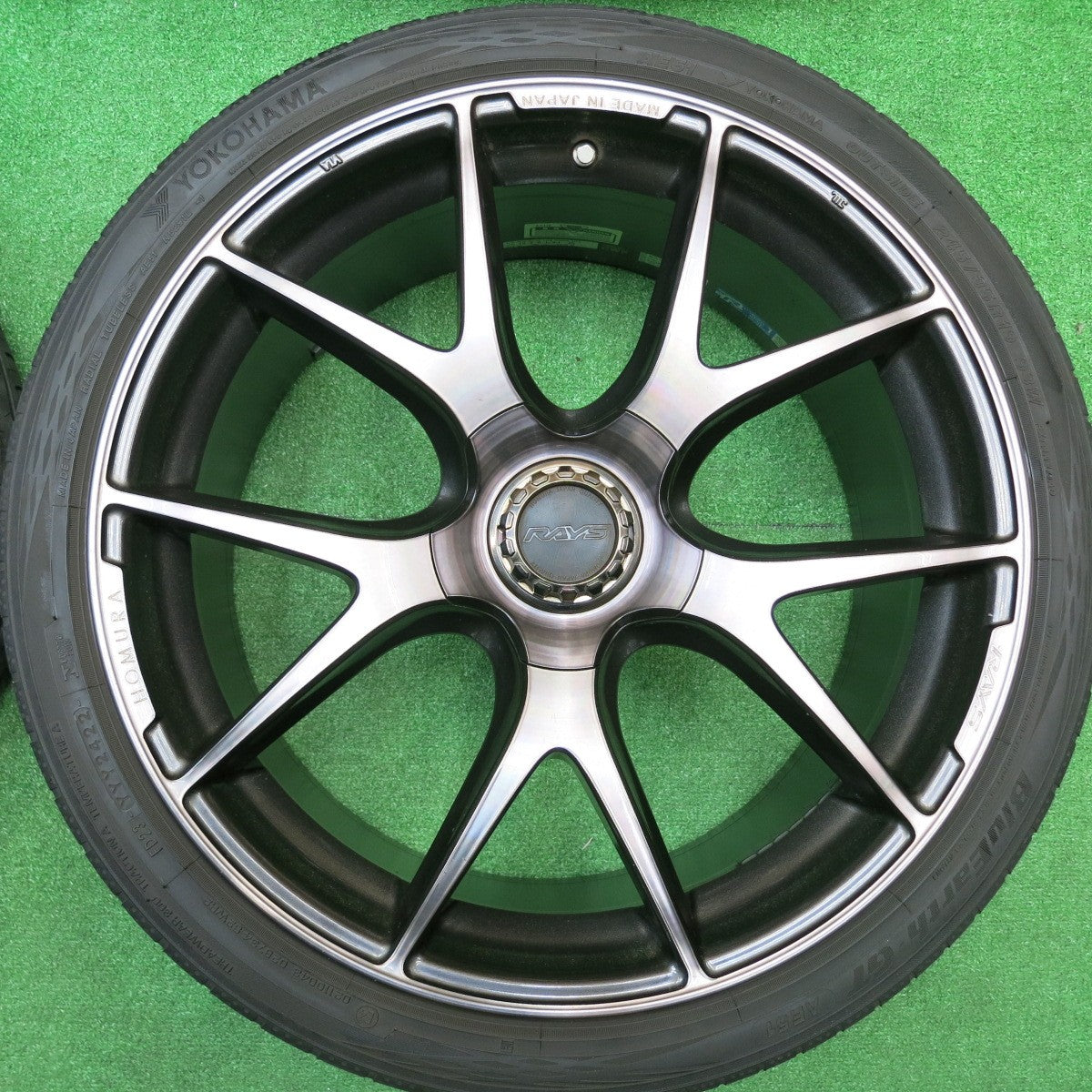 4本価格!22年★RAYS HOMURA 2X5S 245/35R19 ヨコハマ BluEarth-GT AE51 レイズ ホムラ 2×5S 19インチ PCD112/5H★5103010HAノ