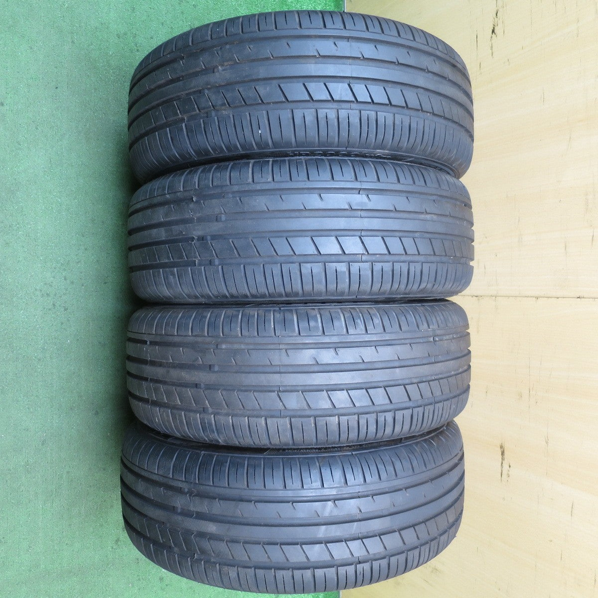 ほぼ未使用!24年!キレイ★トヨタ 50系 プリウス ツーリング 純正 215/45R17 ジーテックス HP2000 vfm 17インチ PCD100/5H★5081201NJノ