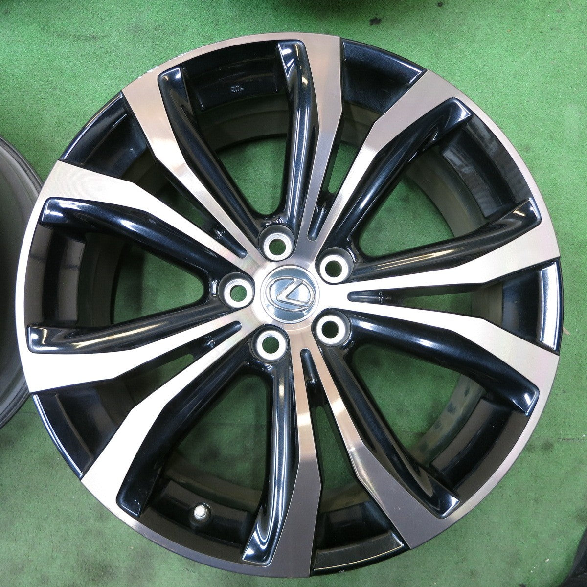 センサー付!キレイ★レクサス 20系 RX バージョンL 純正 ホイール ブロンズ カラー 20インチ 20×8J PCD114.3/5H★5083005ナホ