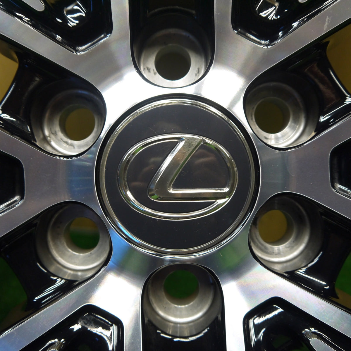 バリ溝!22年!キレイ!9.5分★レクサス LX 純正 RAYS 265/50R22 ダンロップ グラントレック PT5A 22インチ レイズ PCD139.7/6H★5102103Hノ